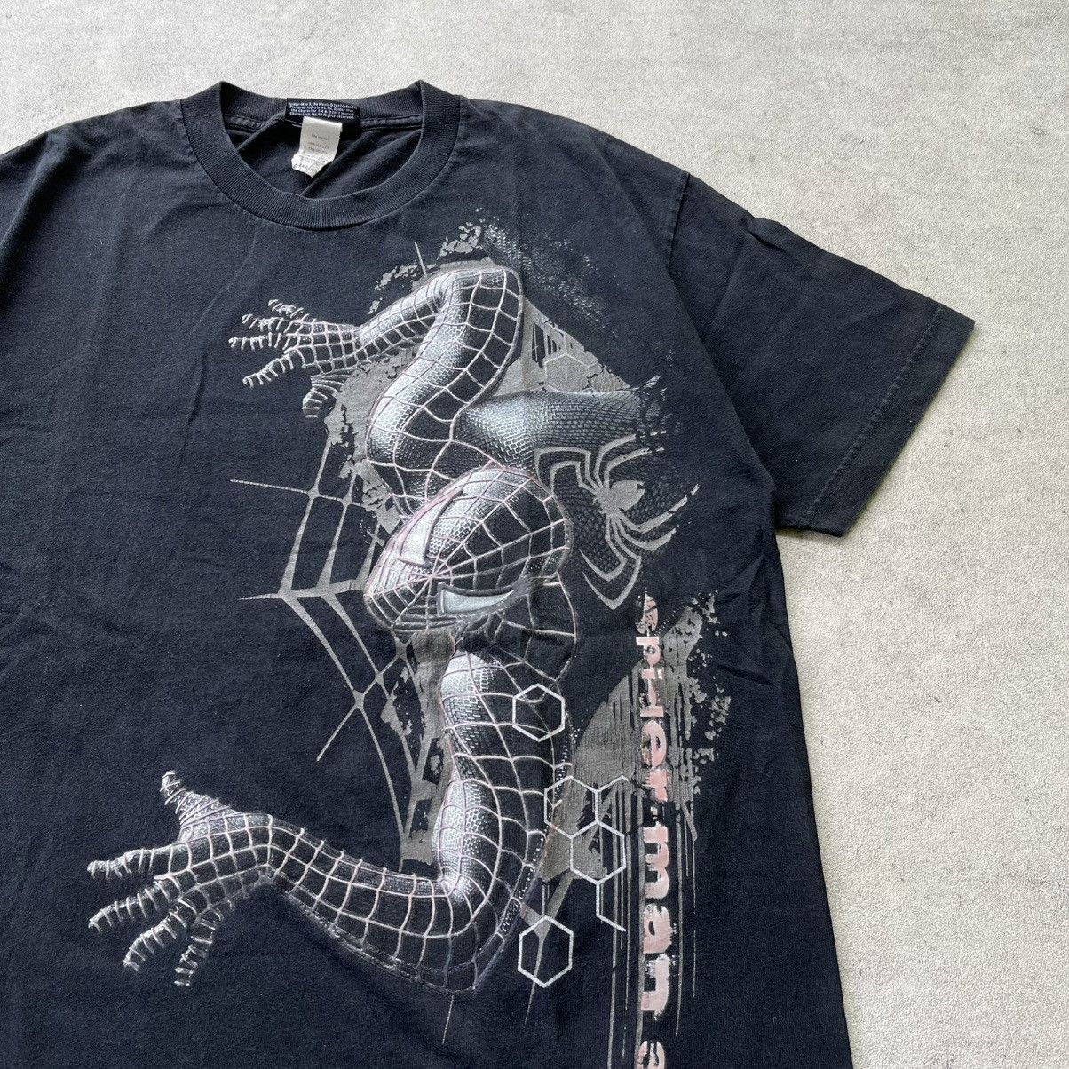 Vintage Vtg Spyder-man 3 Movie T-Shirt Size US L / EU 52-54 / 3 - 2 Thumbnail