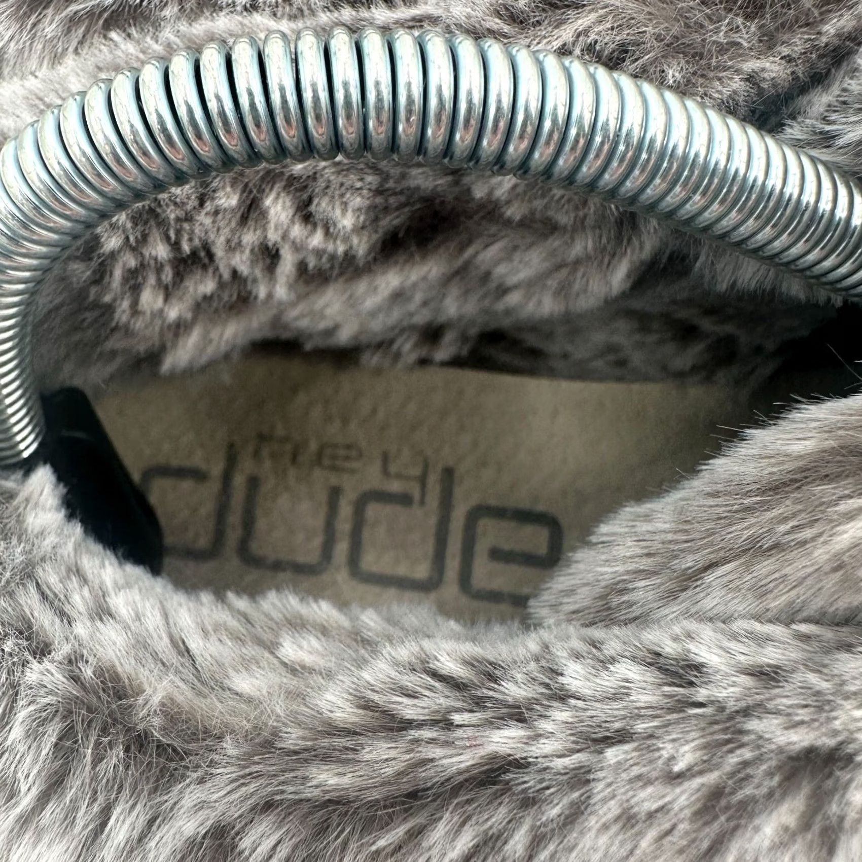 Vintage Hey Dude Casual Shoes Womens 8 Gray Faux Fur Canvas Lace Up Boots Shoes Casual Shoes Womens 8 Gray Faux Fur Canvas Lace Up Boots Shoes 121771900 Size US 8 / IT 38 - 5 Thumbnail
