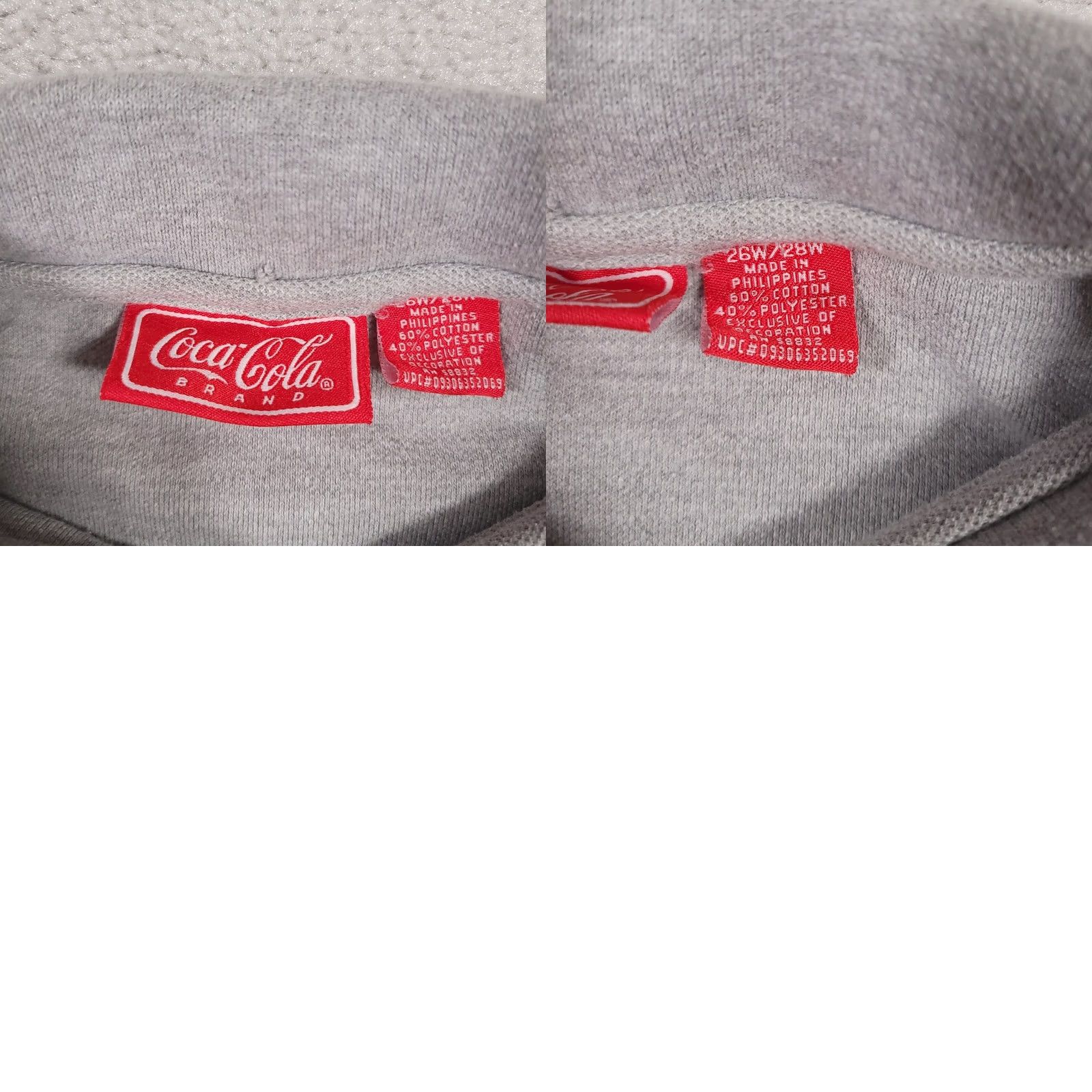 Vintage Coca-Cola Polo Shirt Women's Plus Size 26W/28W Gray Enjoy Coke Polo Shirt Women Plus Size 26W/28W Gray Embroidered Logo Size 4XL / US 24-26 - 9 Thumbnail