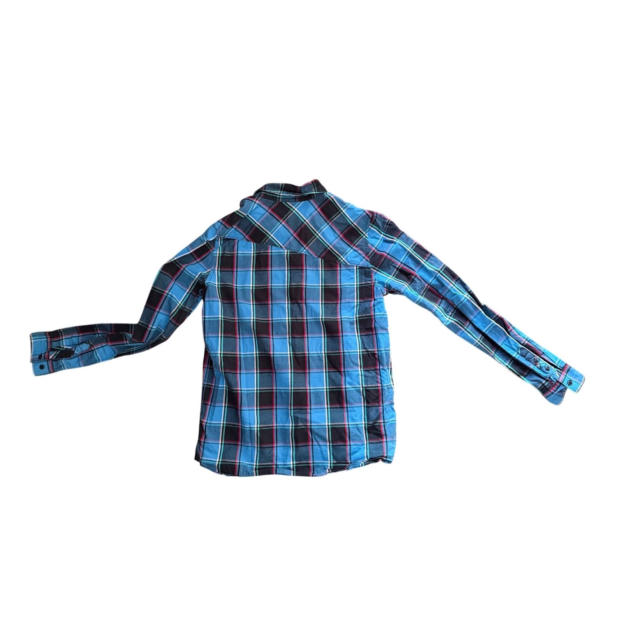 Other Shaun White Mens Blue & Red Plaid Cotton Long Sleeve Button Size US XL / EU 56 / 4 - 3 Thumbnail