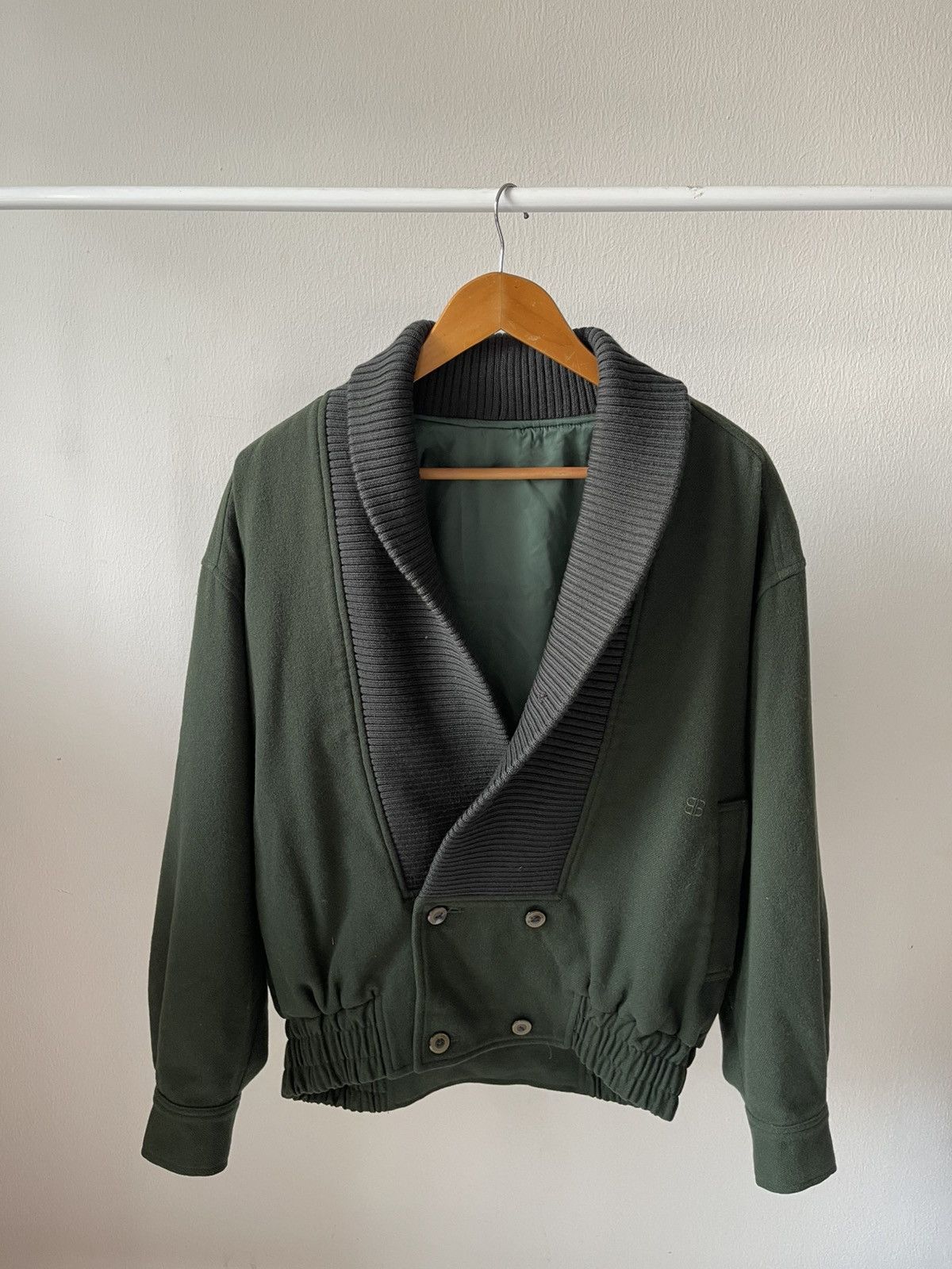 Balenciaga Vintage Balenciaga Wool Jacket Size US L / EU 52-54 / 3 - 2 Thumbnail