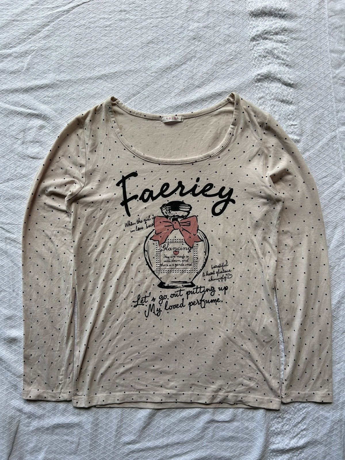 Japanese Brand COLZA Arcive Faesiey Pulkadot Style Size US M / EU 48-50 / 2 - 1 Thumbnail