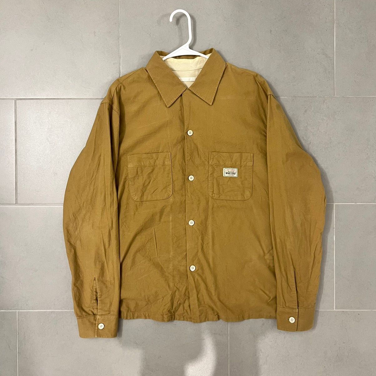 Pre-owned Our Legacy X Stussy Our Legacy Heusen Shirt In Brown