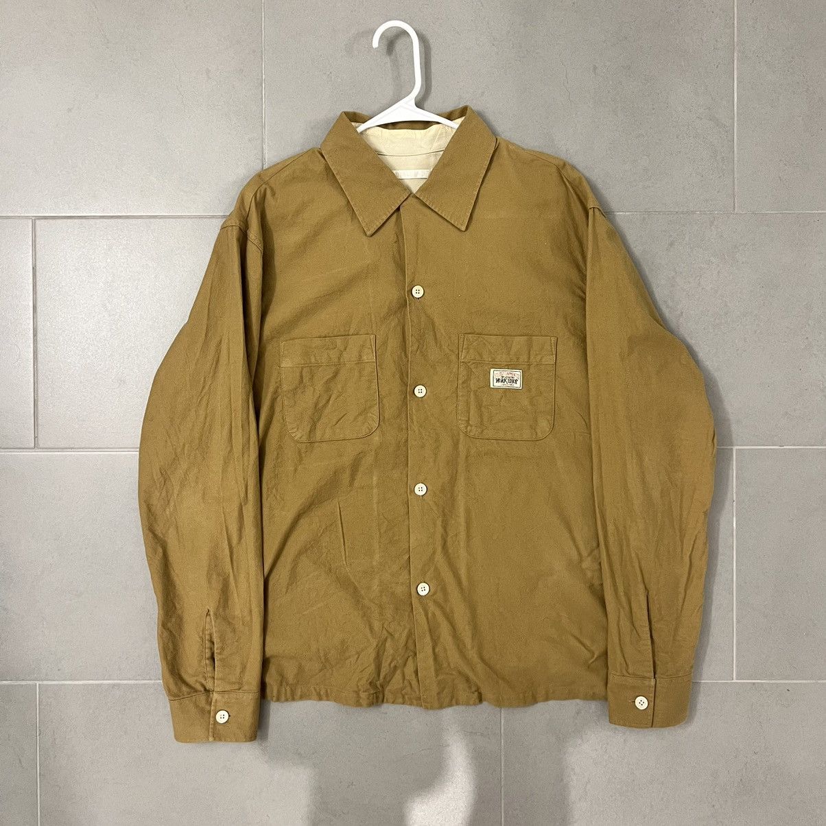 image of Our Legacy Heusen Shirt in Brown, Men's (Size Medium)