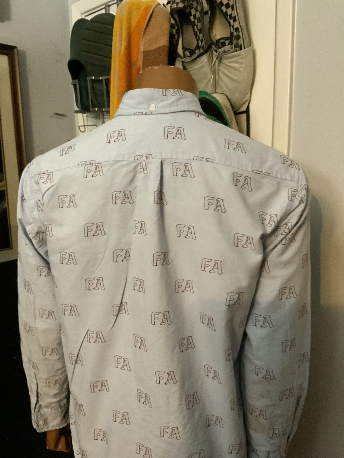 Fucking Awesome Fuc**ing Awesome FA Oxford Blue Button Down L/S 18SS Shirt Size US L / EU 52-54 / 3 - 15 Thumbnail