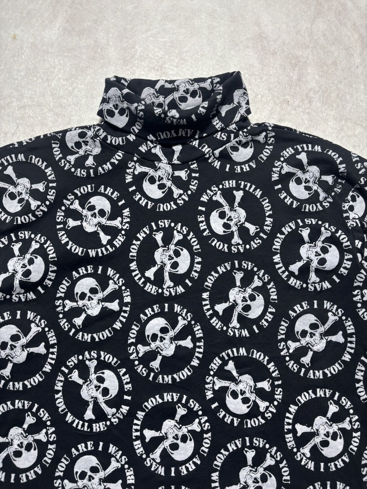 Vintage Skull Fullprint Tshirt Size US L / EU 52-54 / 3 - 2 Thumbnail