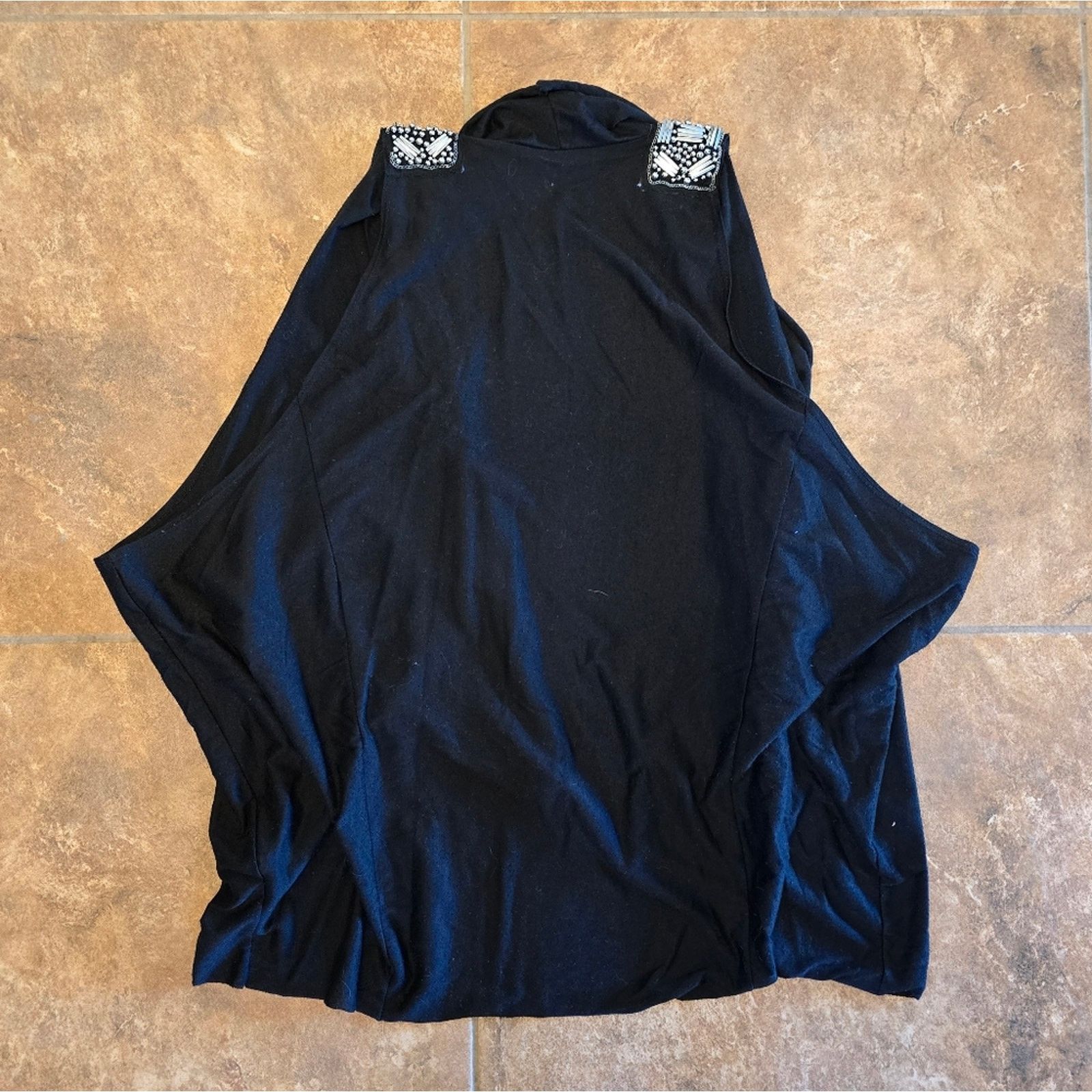 Other Black Detailed | B'LEEV | Sleeveless Cardigan Size XL / US 12-14 / IT 48-50 - 2 Thumbnail