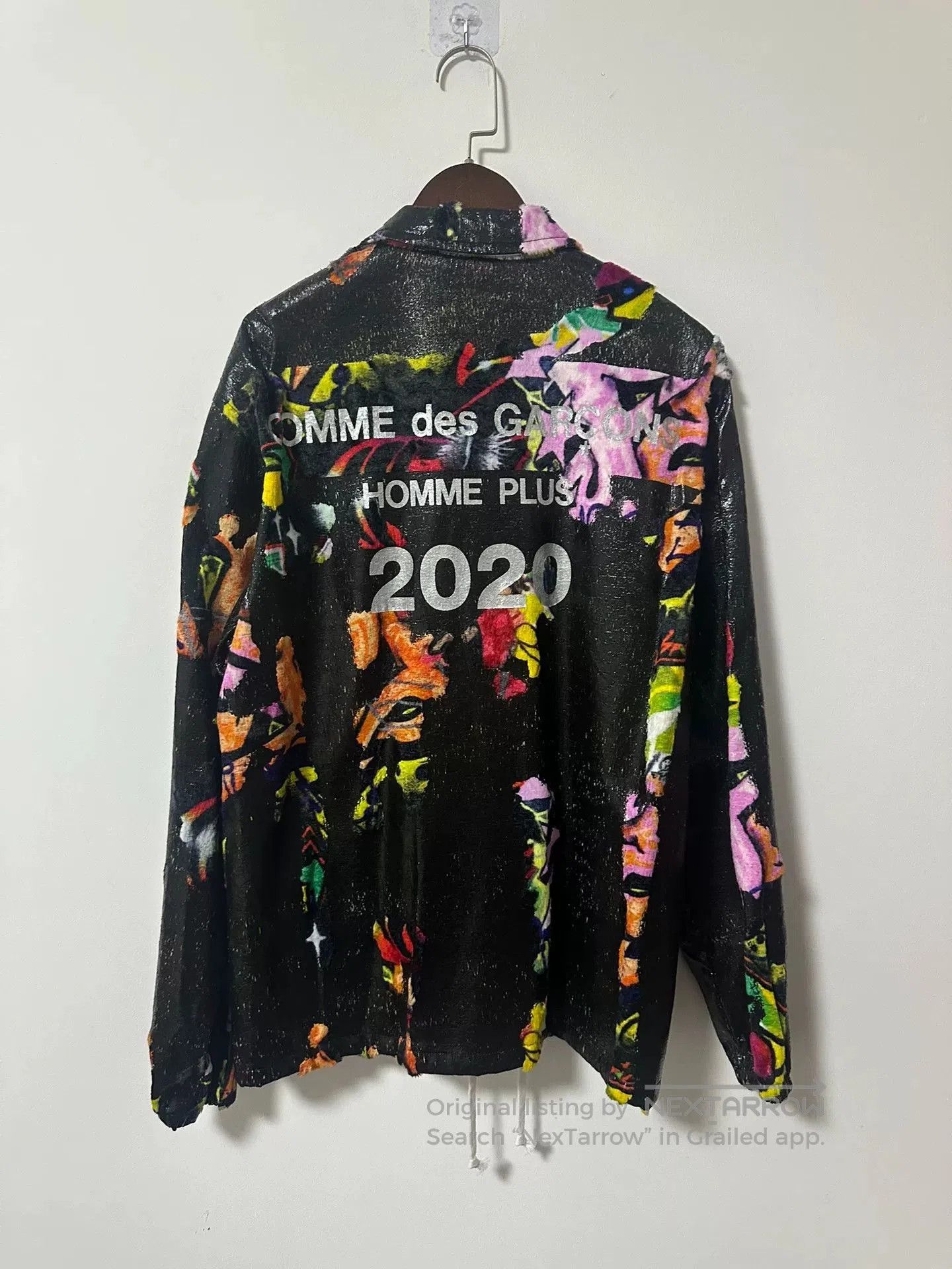 Comme des Garcons comme des garcons colorful synthetic leather jacket. Size US S / EU 44-46 / 1 - 2 Thumbnail