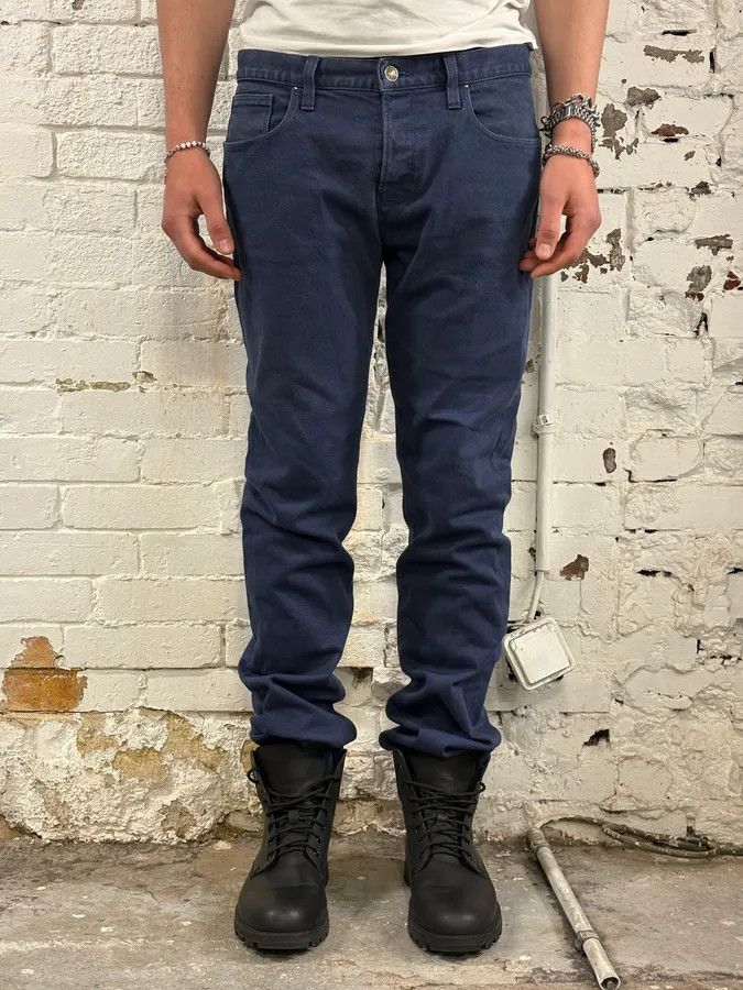 Gucci SS2009 Gucci Navy Slim Denim Jeans Size US 32 / EU 48 - 2 Thumbnail