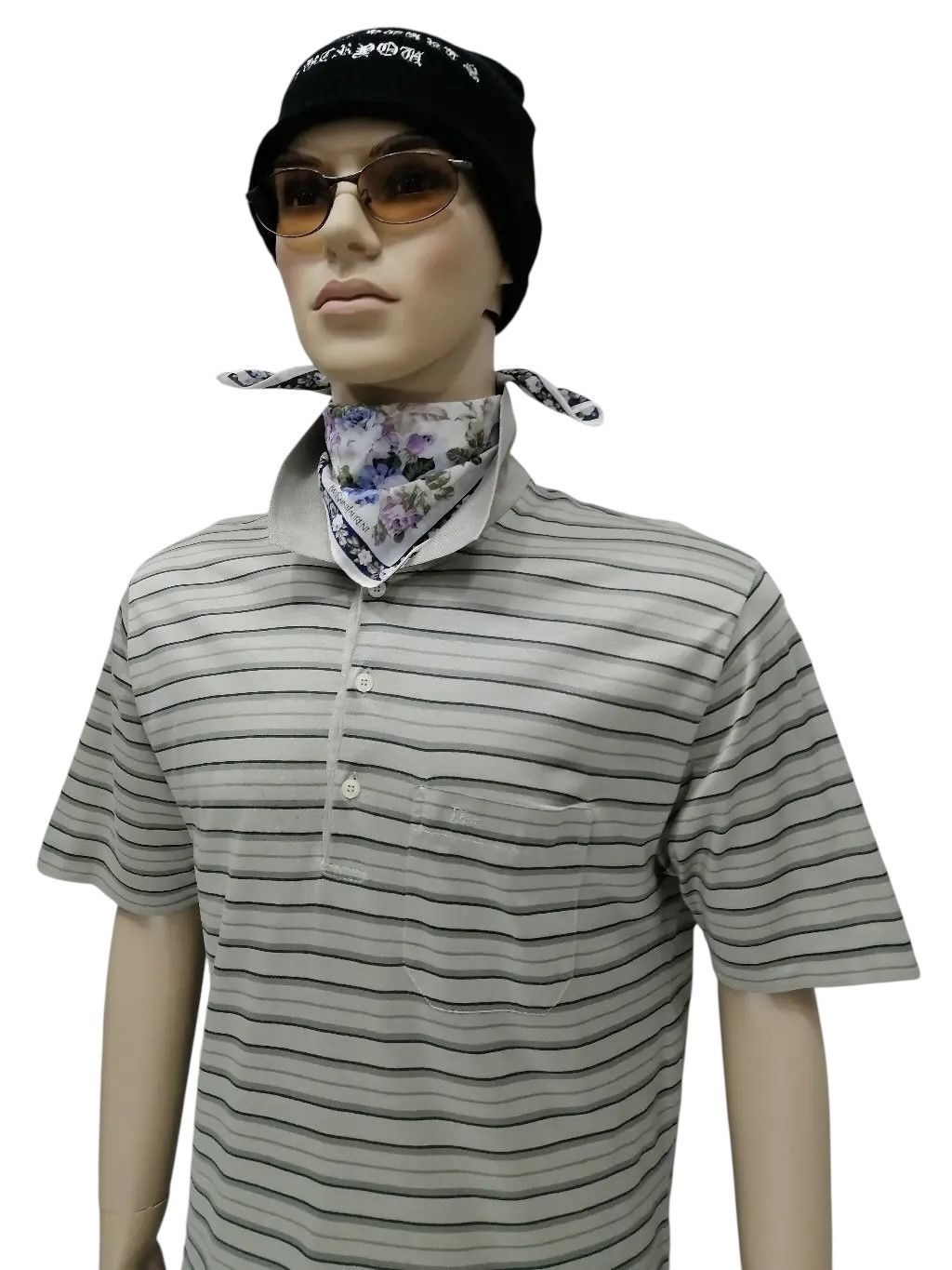 Dior 90’s CHRISTIAN DIOR MONSIEUR Mercerised Cotton Polo Shirt Size US M / EU 48-50 / 2 - 1 Thumbnail