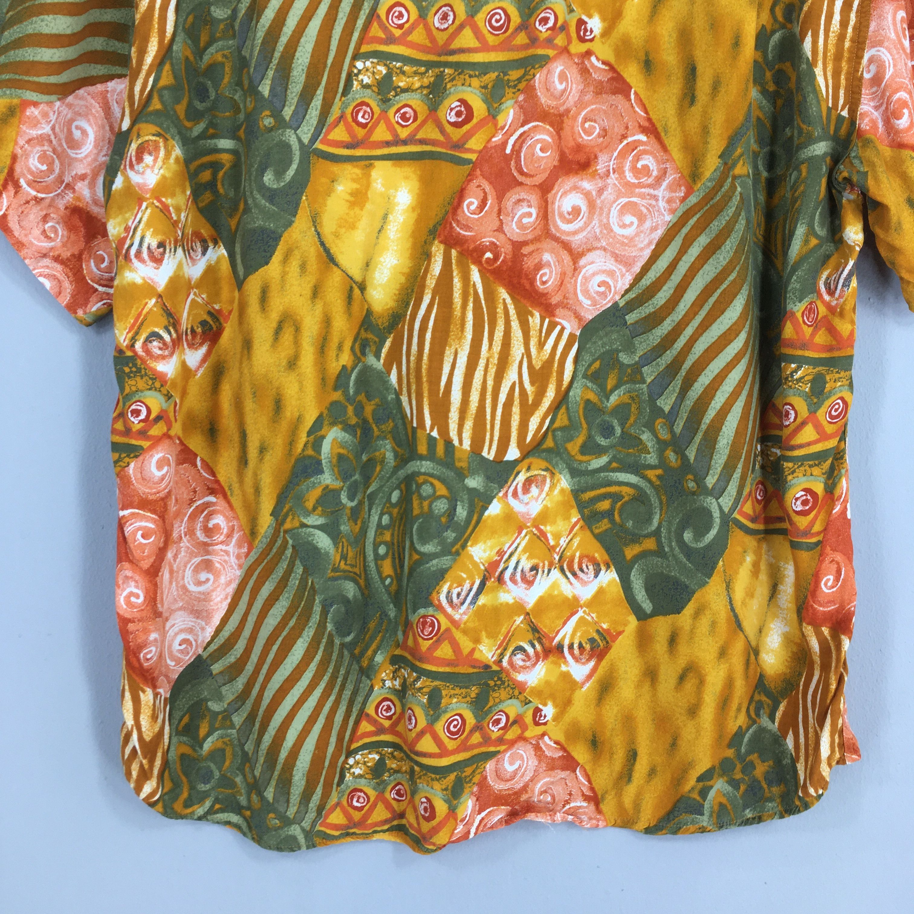 Vintage Vintage 90's Psychedelic Pop Art Design Abstract Shirt XL Size US XL / EU 56 / 4 - 8 Thumbnail