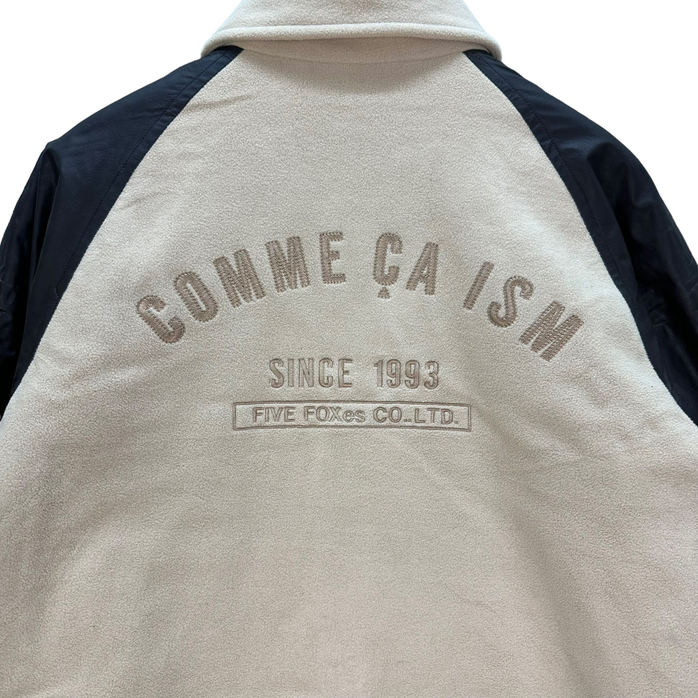 Comme Ca Ism COMME CA ISM EMBROIDERY BIG LOGO VARSITY JACKET #8794-026 Size US L / EU 52-54 / 3 - 2 Thumbnail
