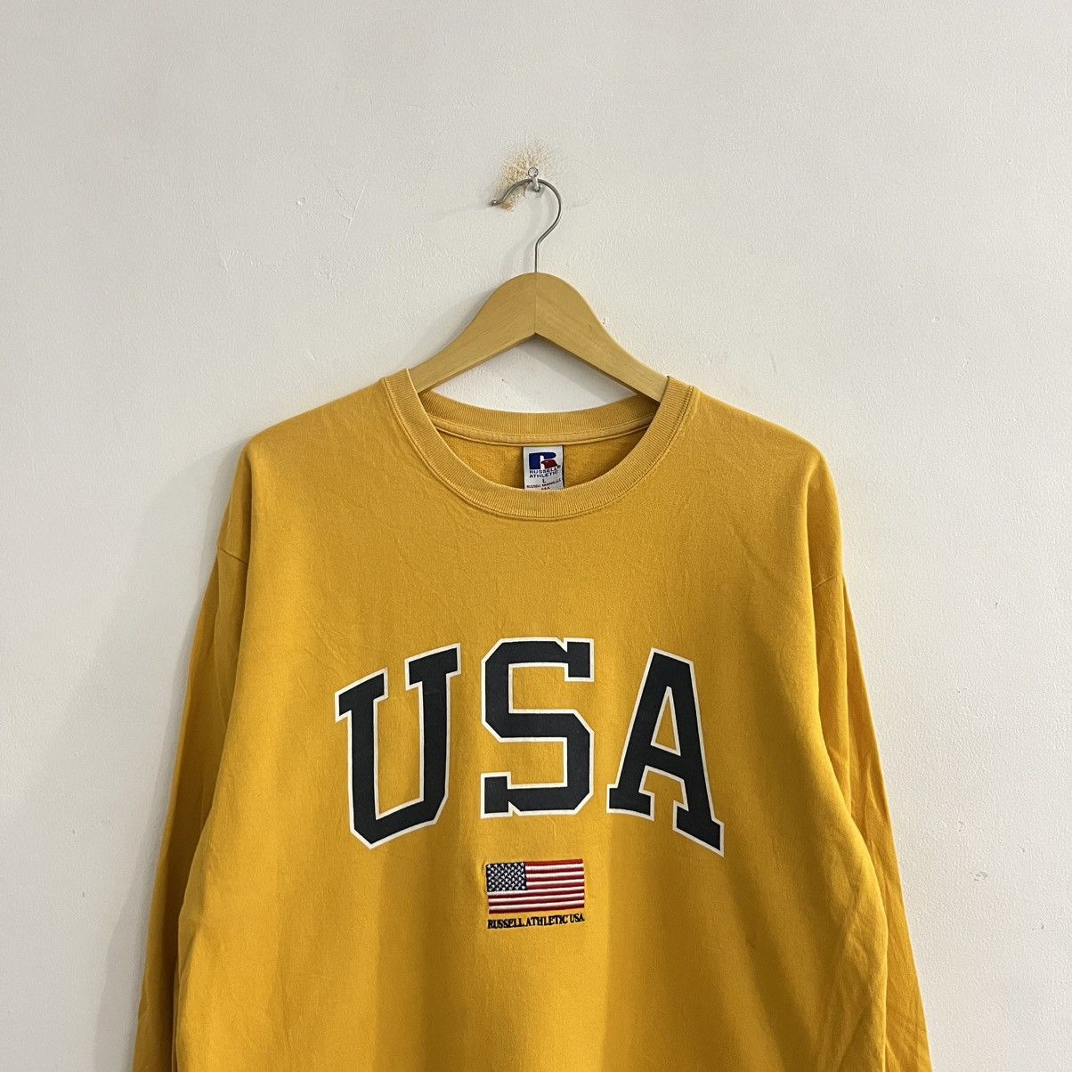 Russell Athletic Russel Athletic Usa Longsleeve Tee Size US L / EU 52-54 / 3 - 2 Thumbnail
