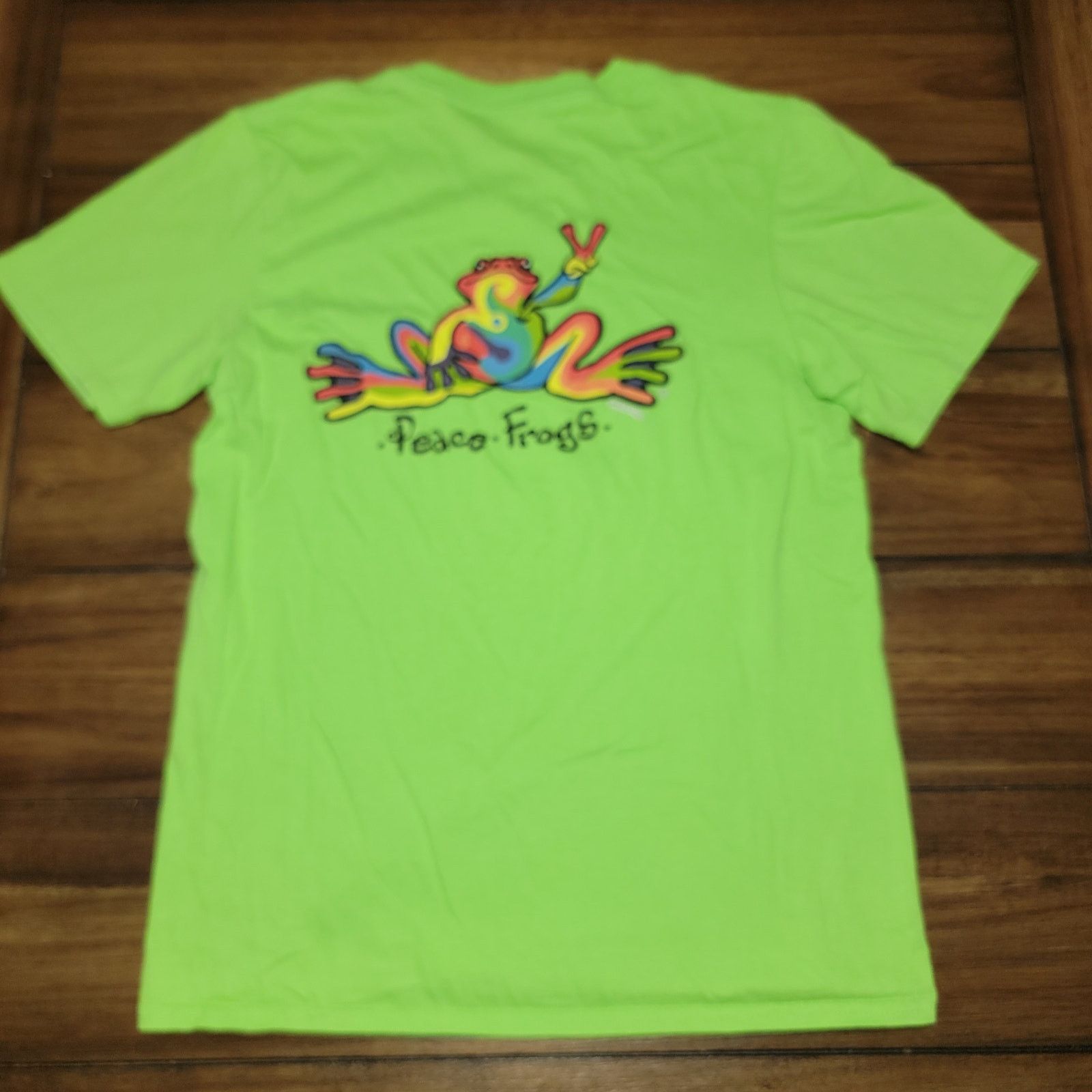 Other Peace Frogs Green Unisex Tee - Size Small Size S / US 4 / IT 40 - 1 Thumbnail