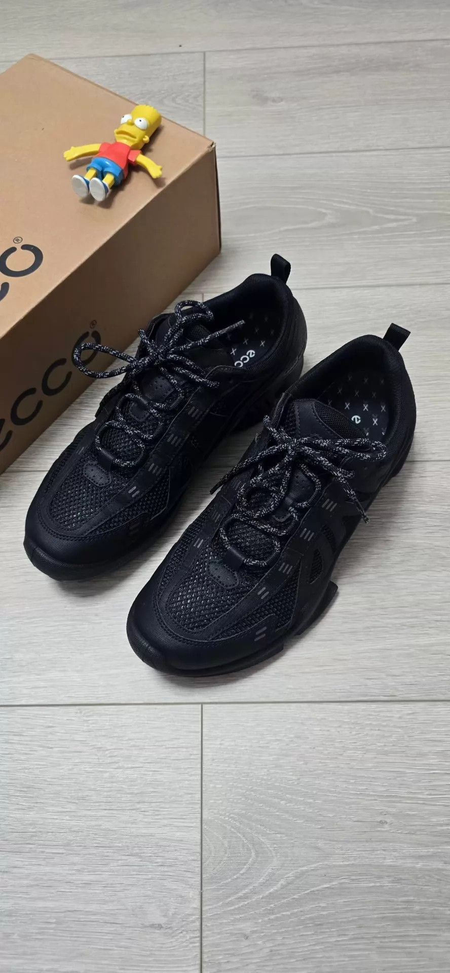 Ecco ecco Biom C Trail Black 44 OG Box Near Mint Shoes Size US 11 / EU 44 - 1 Thumbnail