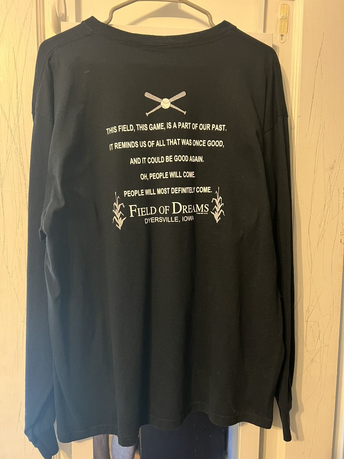 Fruit Of The Loom 1997 Field of Dreams Vintage longsleeve Size US XL / EU 56 / 4 - 3 Thumbnail