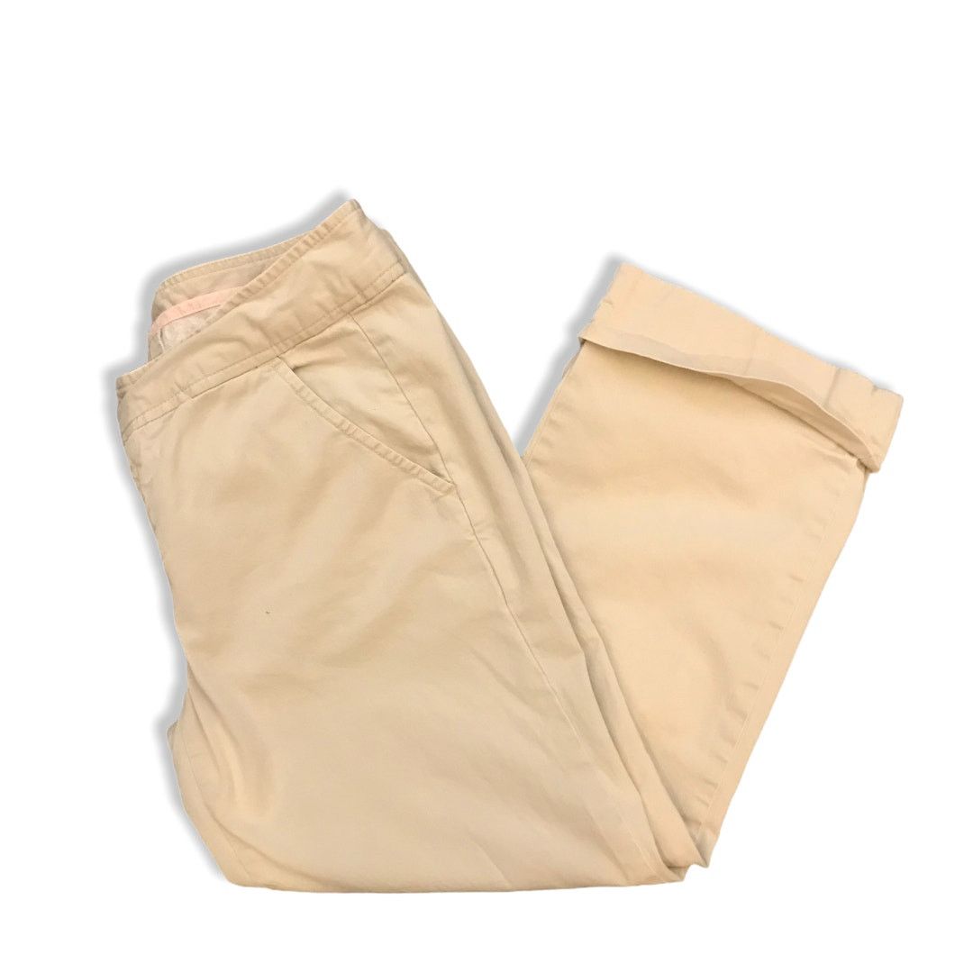 Vince Vince Beige Tan Chino Rolled Hem Capri Work Pants 2 Size 26" / US 2 / IT 38 - 3 Thumbnail