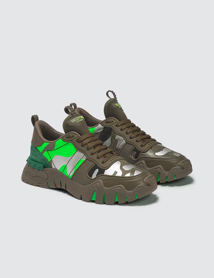 Valentino o1y0525 Low-Top Sneakers in Multicolor Size US 8 / EU 41 - 2 Thumbnail