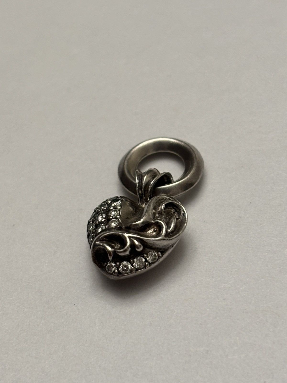 Chrome Hearts Chrome Hearts Pave Factory Set Diamond Heart Pendant Size ONE SIZE - 15 Thumbnail