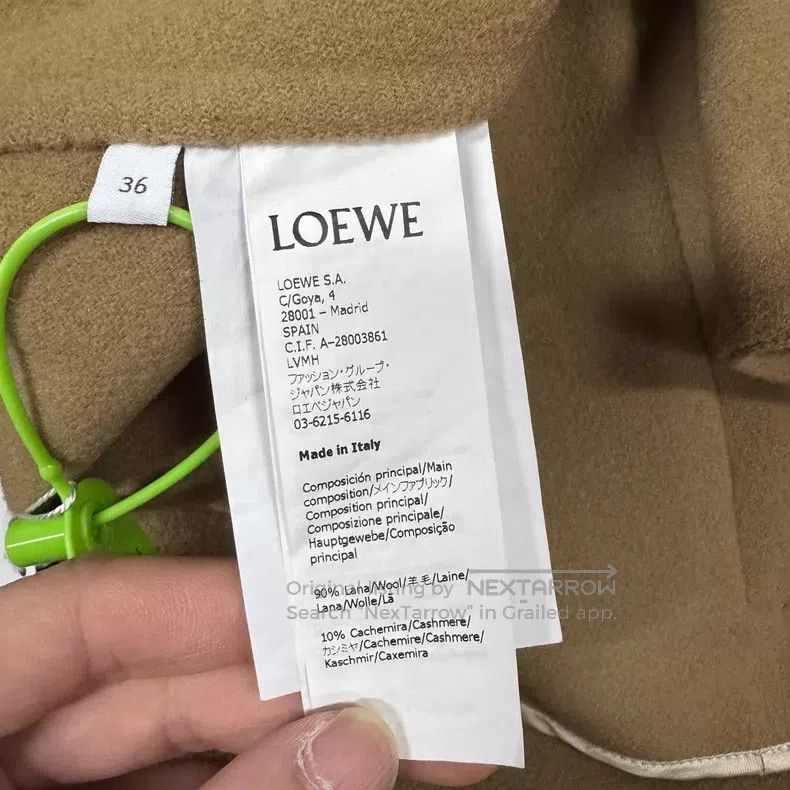 Loewe Loewe Fur and Wool Short Jacket Size XS / US 0-2 / IT 36-38 - 6 Thumbnail