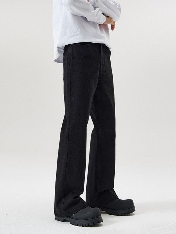 Japanese Brand Men's high street retro slim-fit flared jeans Size US 32 / EU 48 - 1 Thumbnail