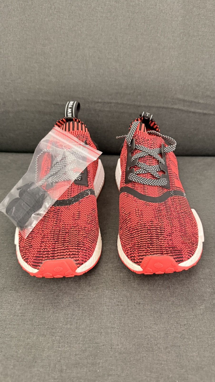 Adidas Adidas NMD R1 NYC Red Apple Size US 7 / EU 40 - 3 Thumbnail