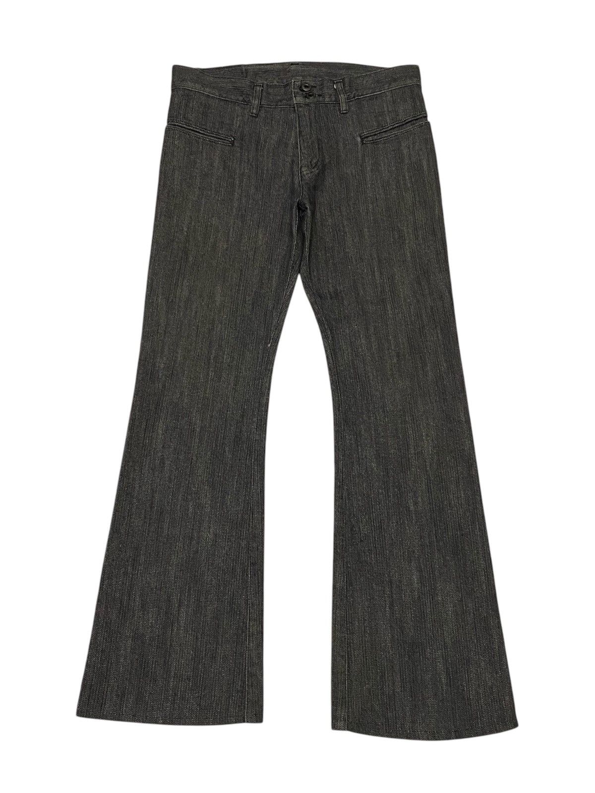 Japanese Brand × L7 Real Hip 💃 L7 REAL HIL LOW RISE FLARE JEANS Size US 31 - 2 Thumbnail