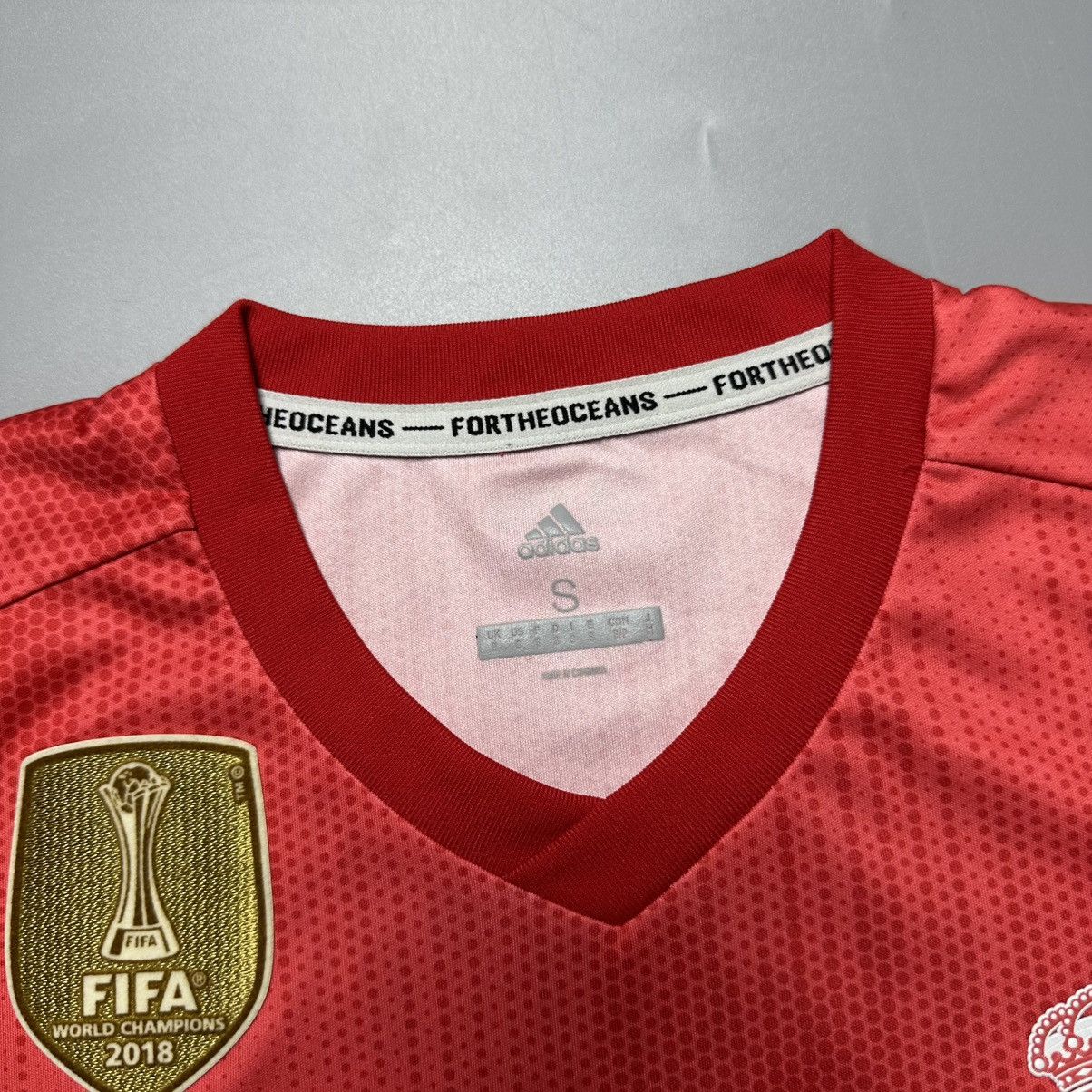 Adidas REAL MADRID ADIDAS x PARLEY 2018/2019 3rd JERSEY #10 MODRIC Size US S / EU 44-46 / 1 - 5 Thumbnail