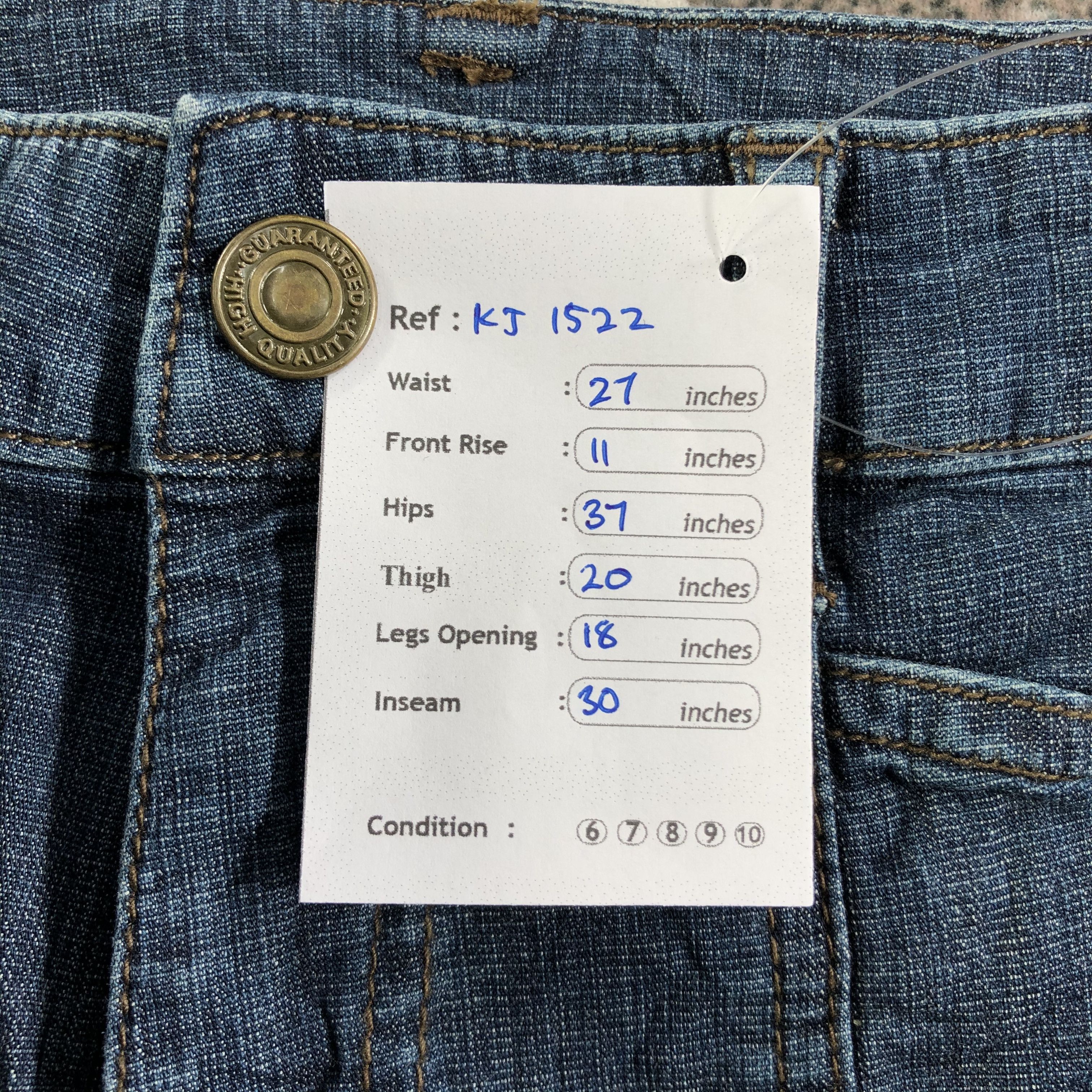 Japanese Brand Japanese Brand Conron Jeans Flare Denim KJ1522 Size 27" / US 4 / IT 40 - 10 Thumbnail