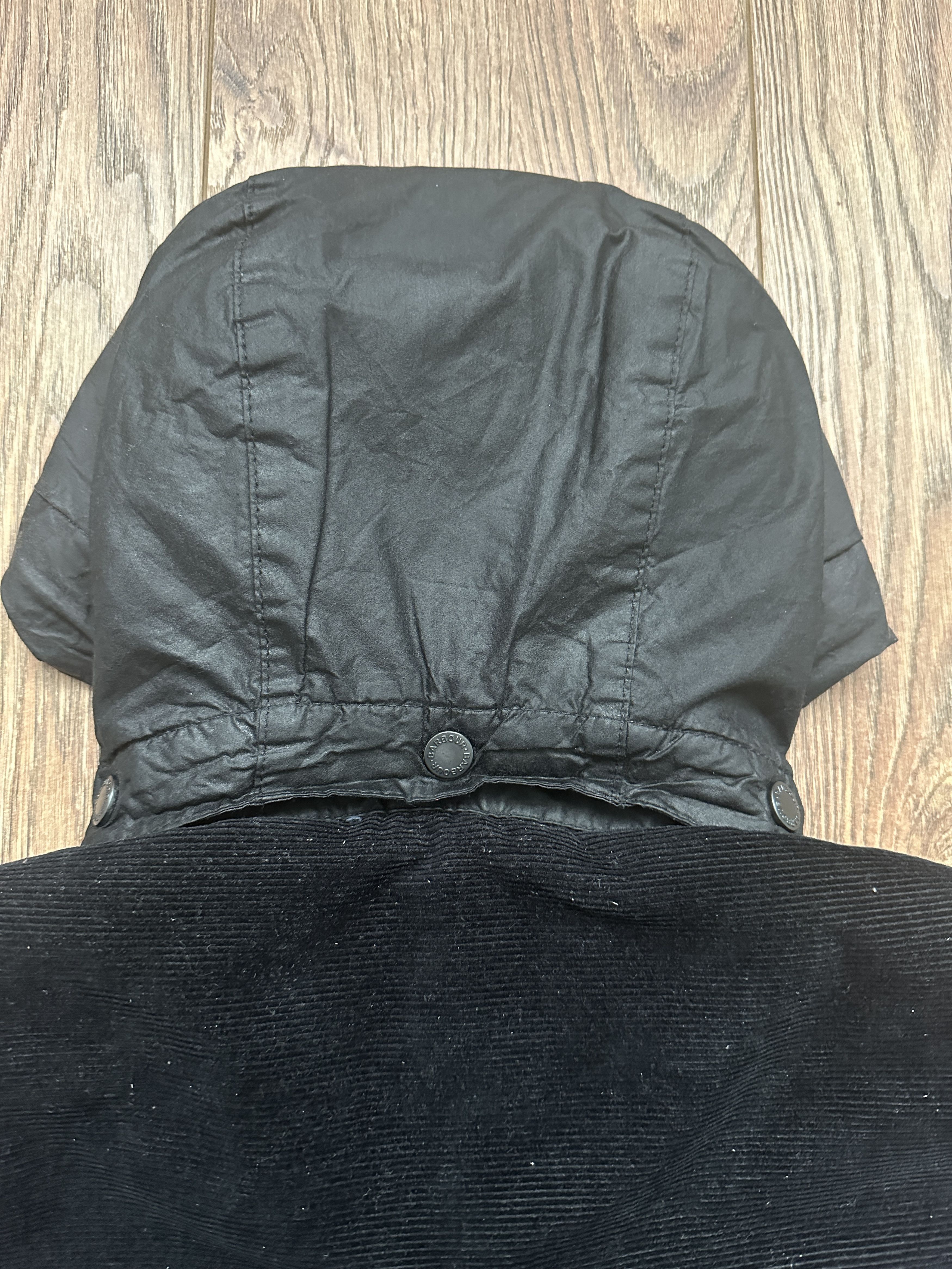 Barbour Barbour Crieff Wax Hooded Jacket Size S Black Made A Rewax Size US S / EU 44-46 / 1 - 25 Thumbnail