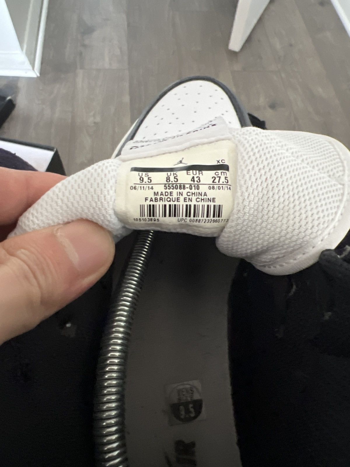 Jordan Brand × Nike Jordan 1 OG 2014 Size US 9.5 / EU 42-43 - 5 Thumbnail