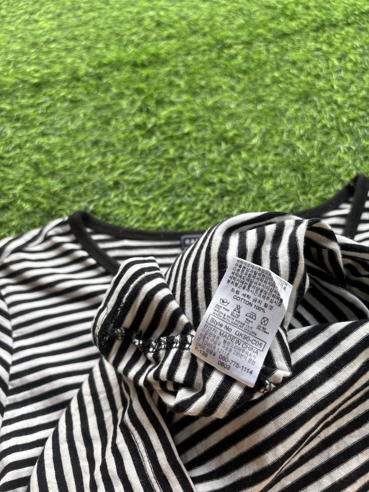 Hysteric Glamour Y2k Hang Ten Stripe Ifsix Punk Style Tshirt Size L / US 10 / IT 46 - 5 Thumbnail