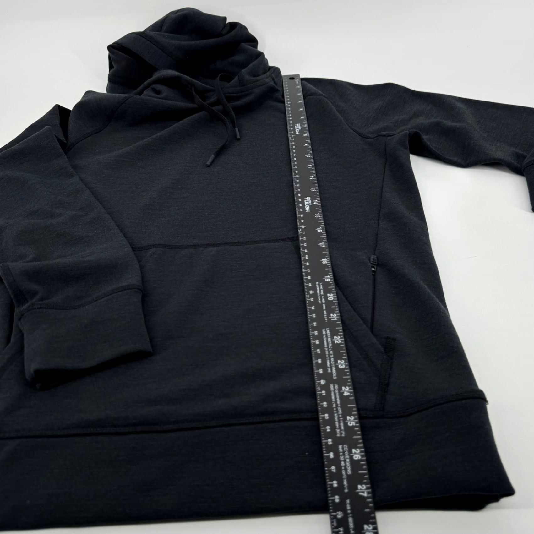 Ten Thousand Ten Thousand Merino Tech Hoodie Mens S Black TTKT017 Performance Sweatshirt Size US S / EU 44-46 / 1 - 6 Thumbnail