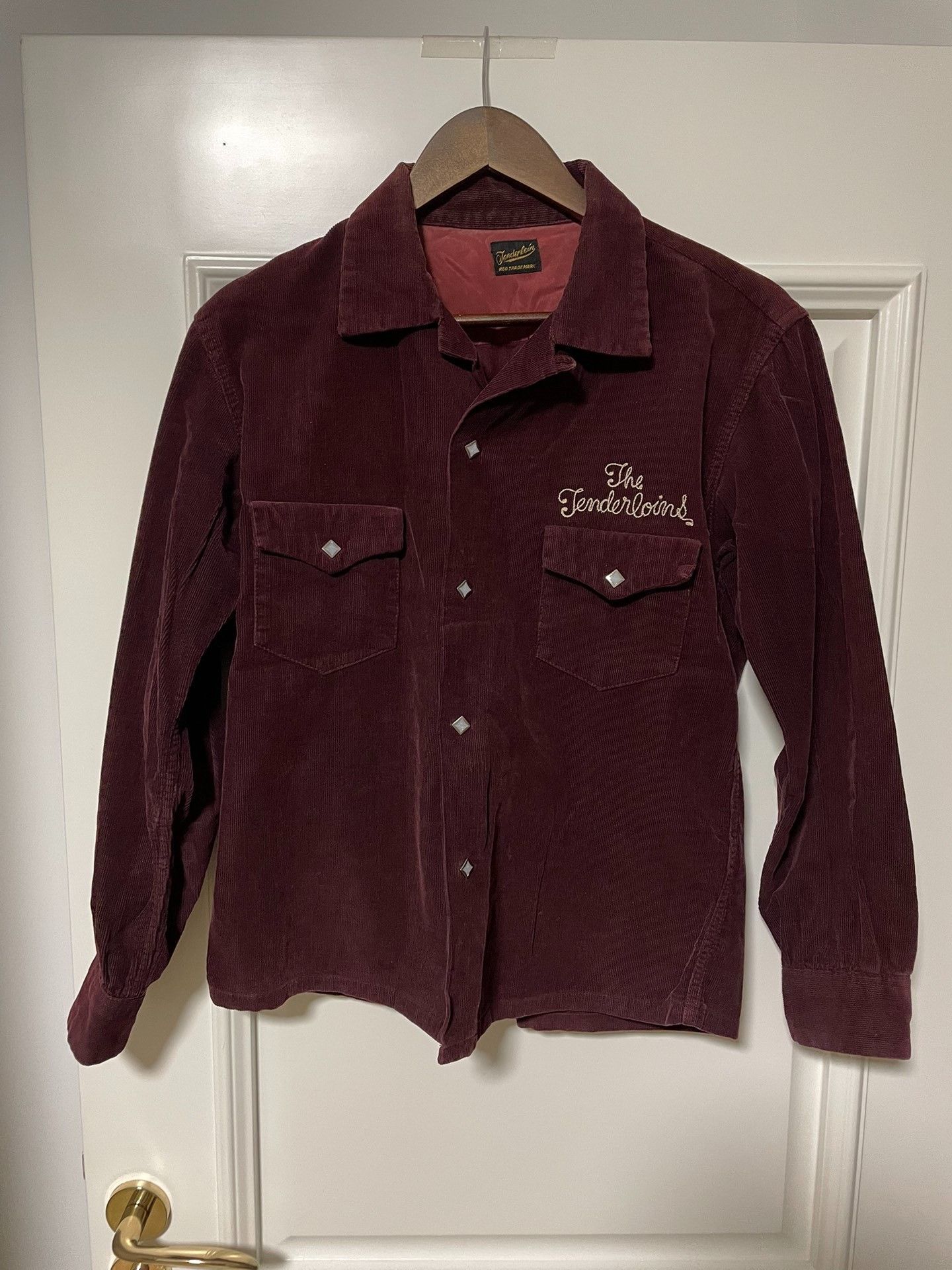 Tenderloin Tenderloin Red Corduroy Shirt Size US S / EU 44-46 / 1 - 1 Thumbnail