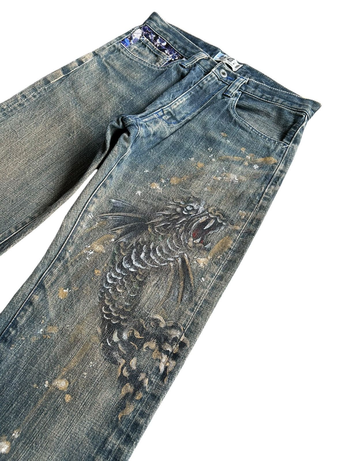Japanese Brand × Kapital × Vintage RUSTY JAPANESE BRAND KYOTO DENIM JEANS RARE Size US 29 - 2 Thumbnail