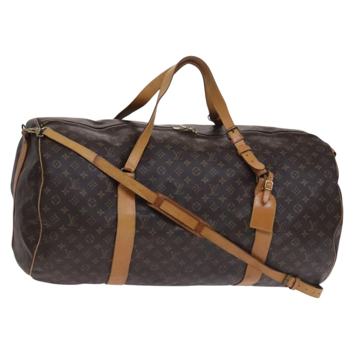 LOUIS VUITTON Monogram Sac Polochon 65 Boston Bag 2way M41222 LV