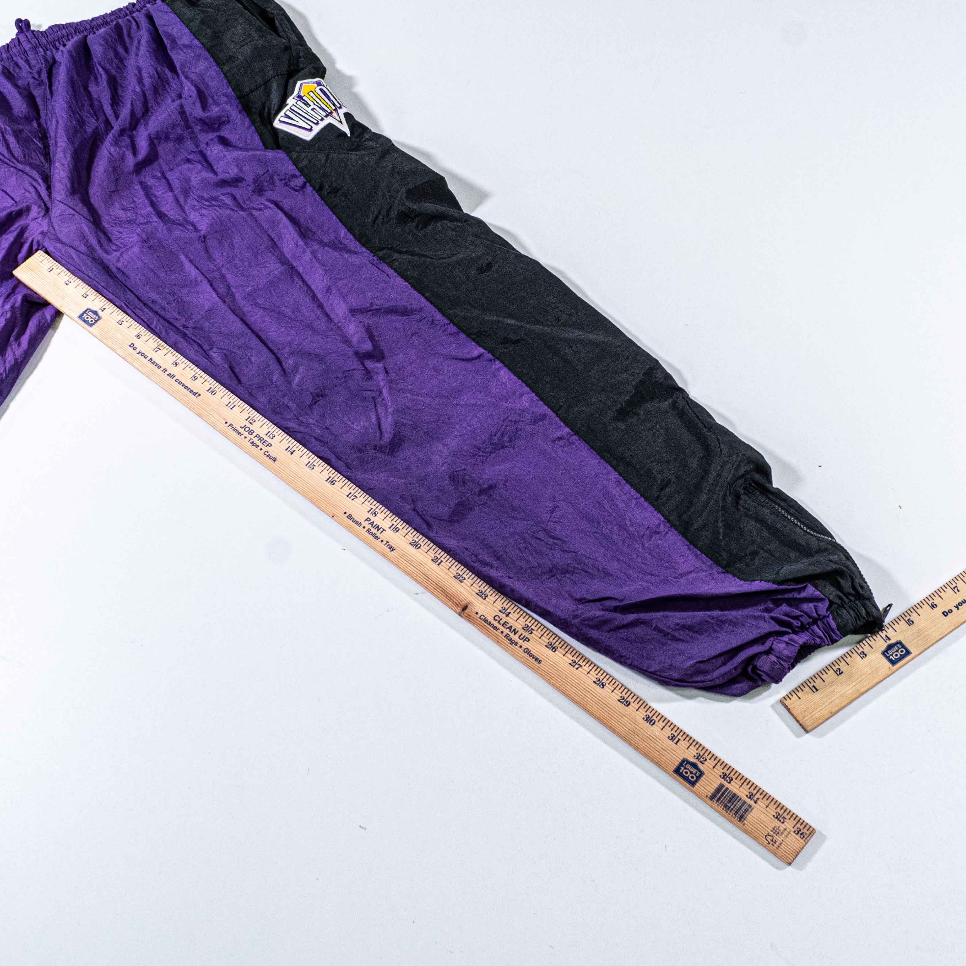 Logo 7 Minnesota Vikings Windbreaker Pants Large Logo 7 NFL Black Size US 32 / EU 48 - 5 Thumbnail