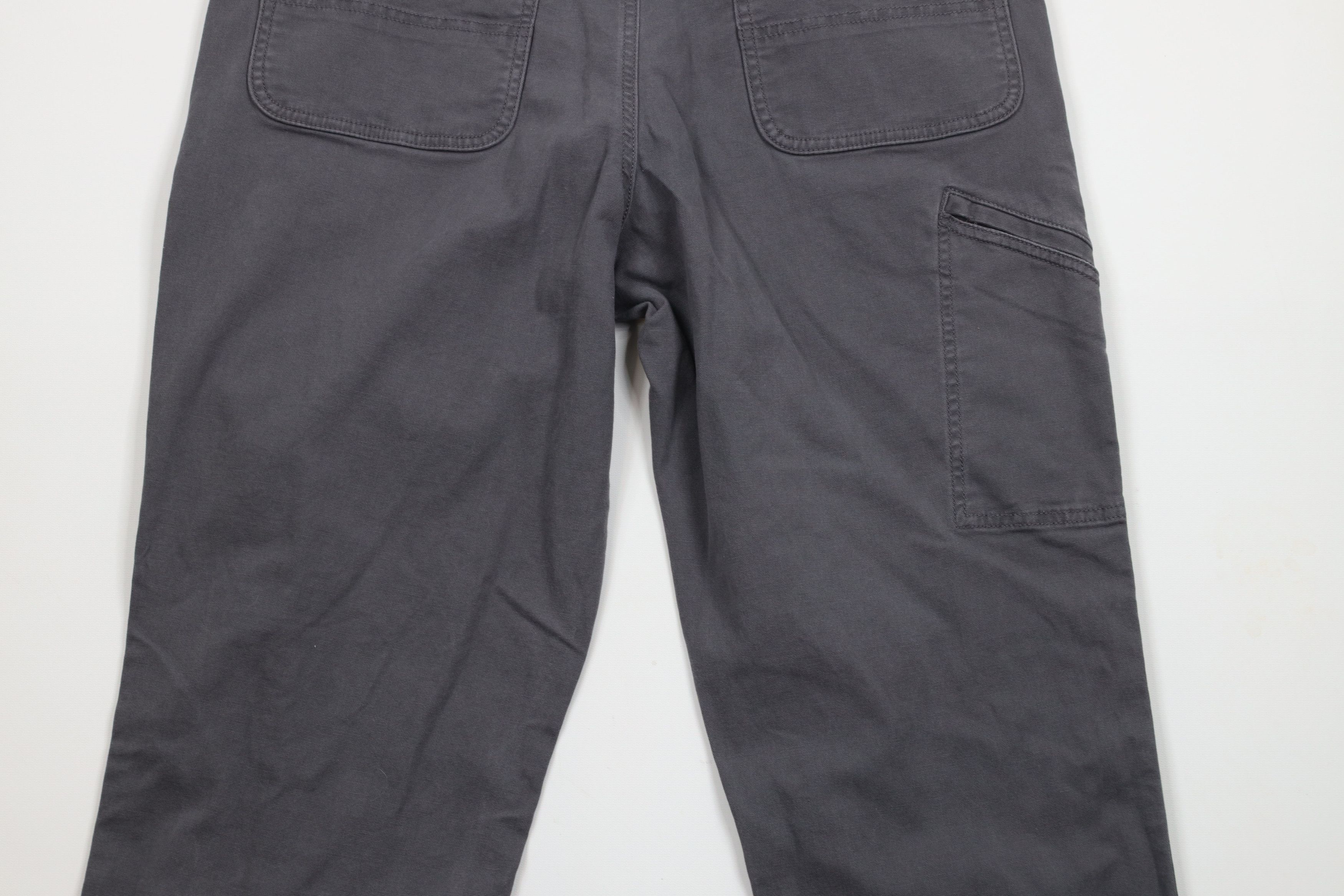 Carhartt × Vintage Vintage Y2K Carhartt Fit Wide Leg Dungaree Pants Gray Size US 36 / EU 52 - 10 Thumbnail
