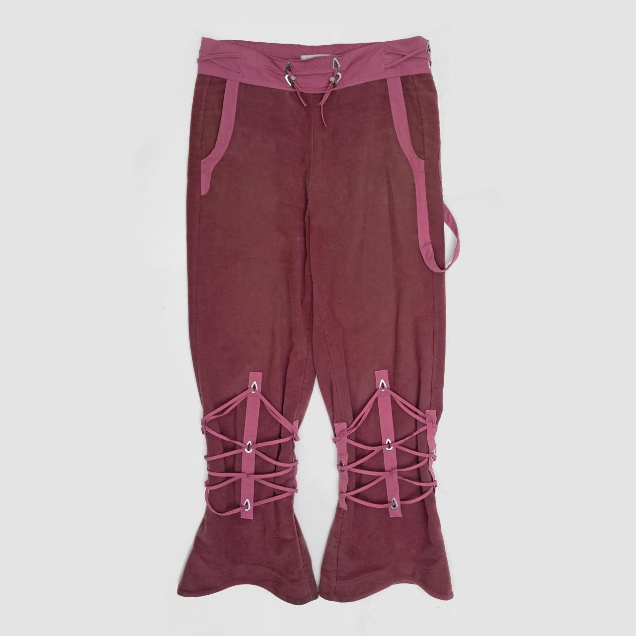 image of Kiko Kostadinov Fall 2021 Frederick Cord Trouser (Rose), Men's (Size 32)