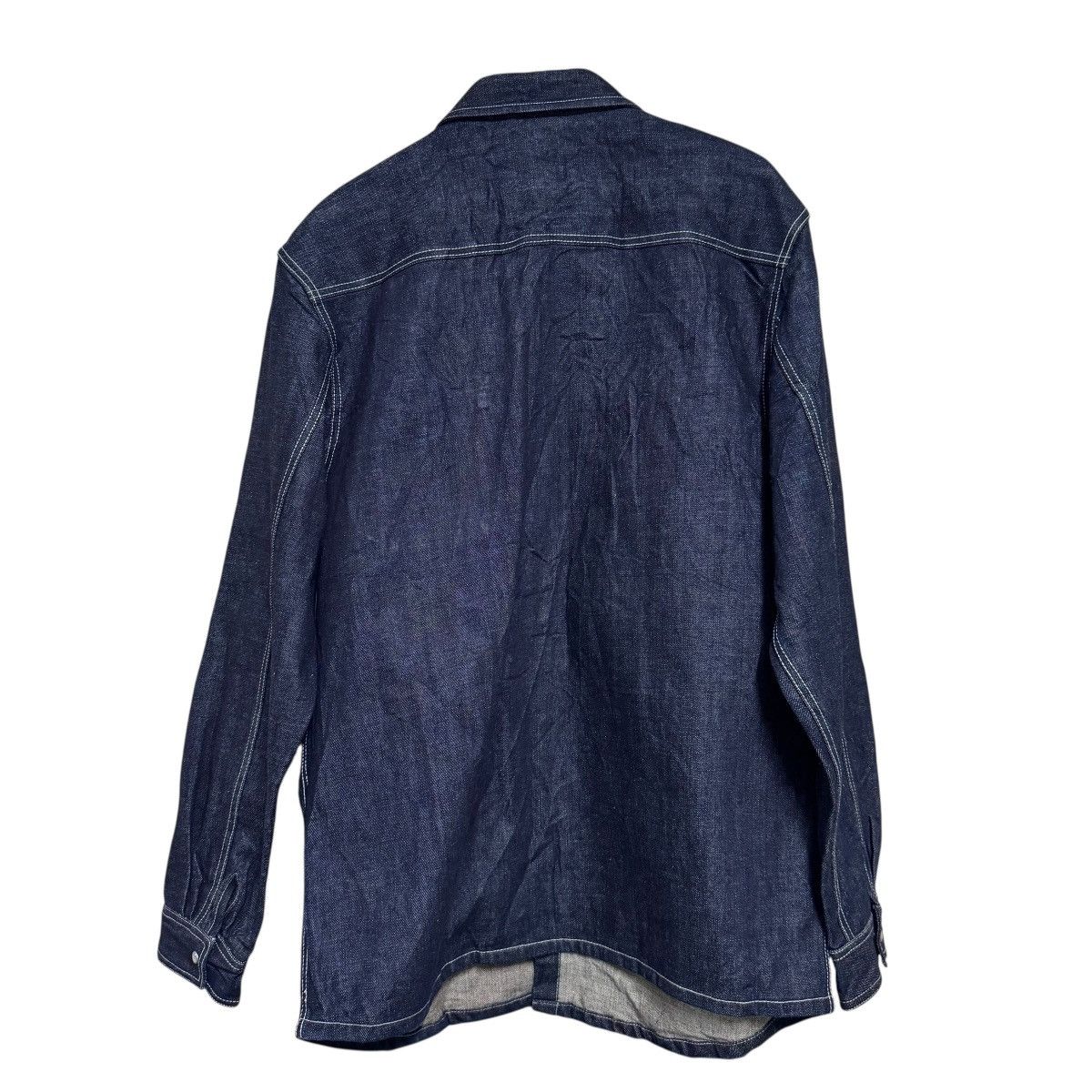 West Coast Choppers West Coast Choppers Pearl Snap Western Denim Shirt Heavy Size US XXL / EU 58 / 5 - 7 Thumbnail
