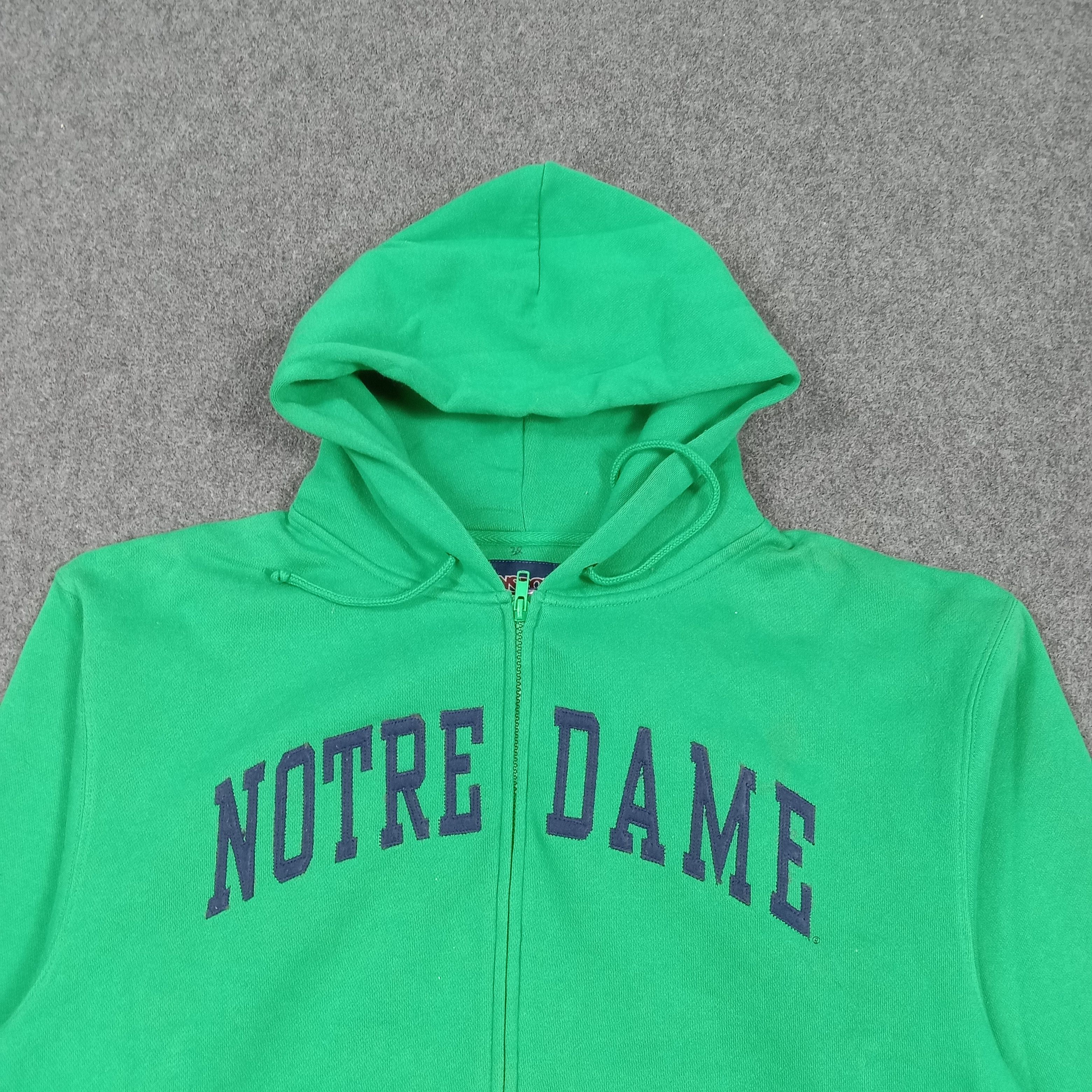 Jansport University of Notre Dame Hoodie Zip Up Sweatshirt C287N28 Size US L / EU 52-54 / 3 - 2 Thumbnail