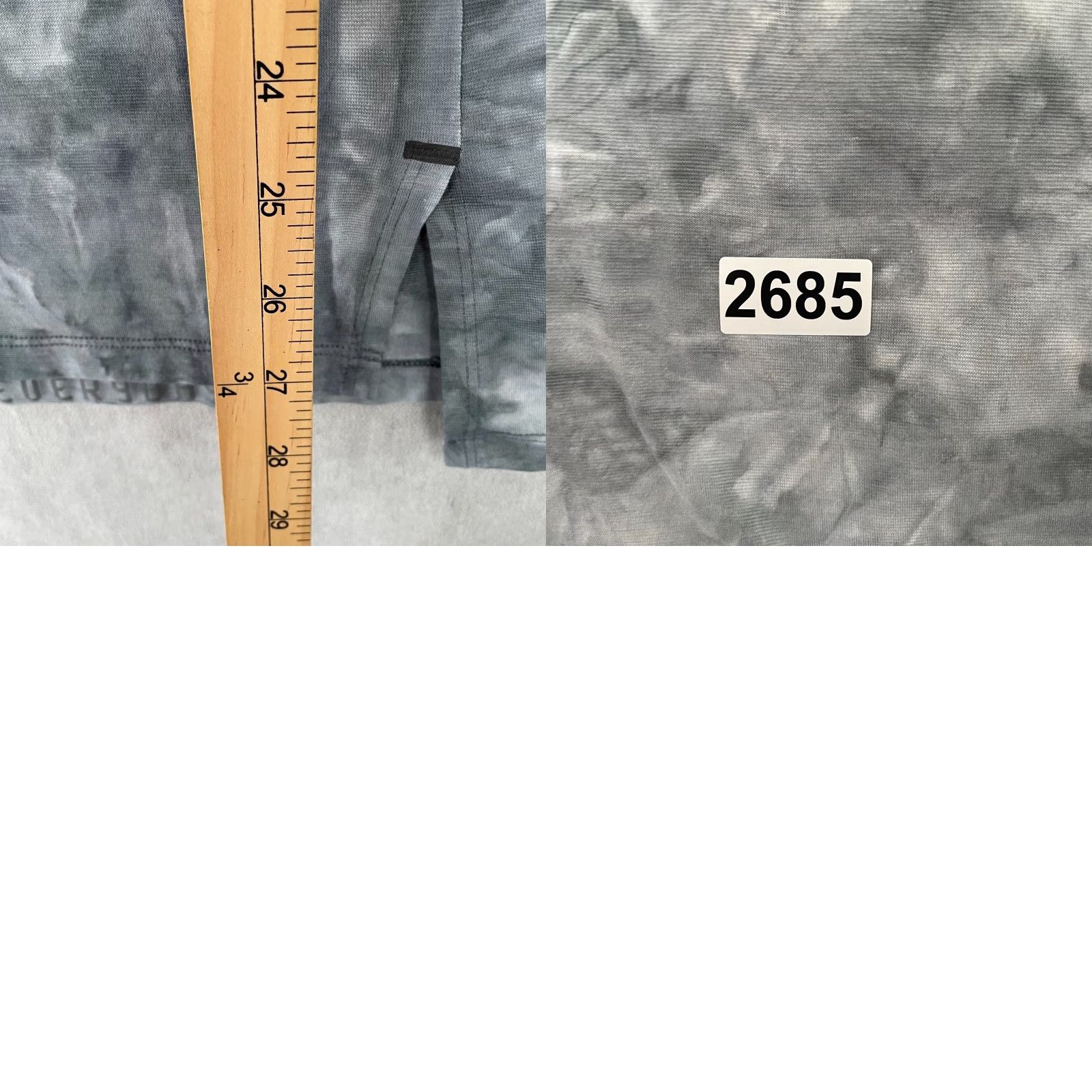 Lululemon Lululemon Shirt Adult Medium Diamond Dye Blue Gray Always Agile Short Sleeve Men Size US M / EU 48-50 / 2 - 9 Thumbnail