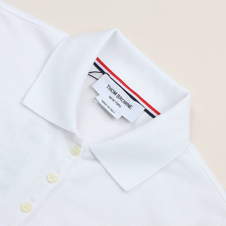 Thom Browne Thom Browne College windship anchor embroidery polo shirt Size M / US 6-8 / IT 42-44 - 3 Thumbnail