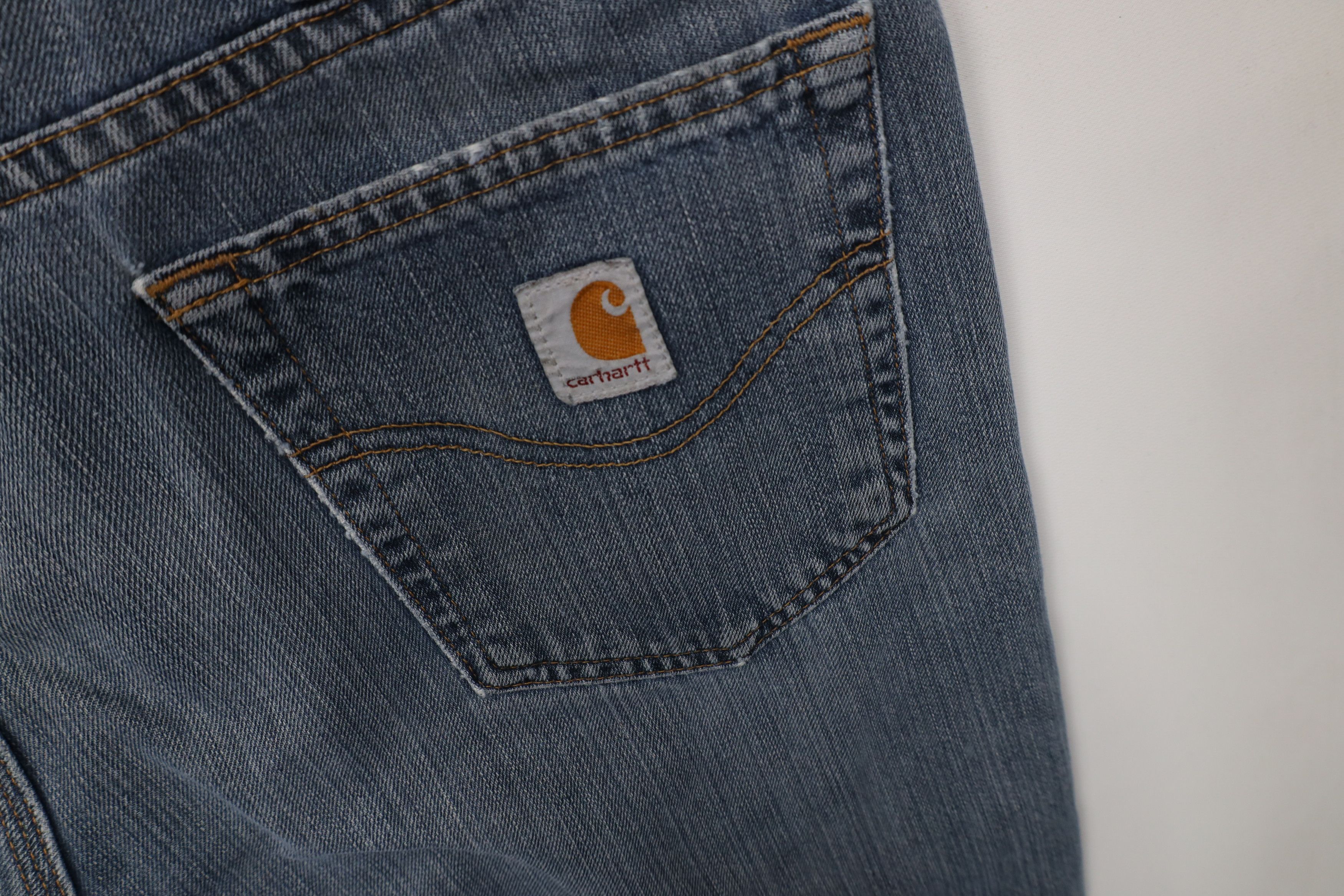 Carhartt Vintage Y2K Carhartt Relaxed Fit Wide Leg Denim Jeans Blue Size US 40 / EU 56 - 16 Thumbnail