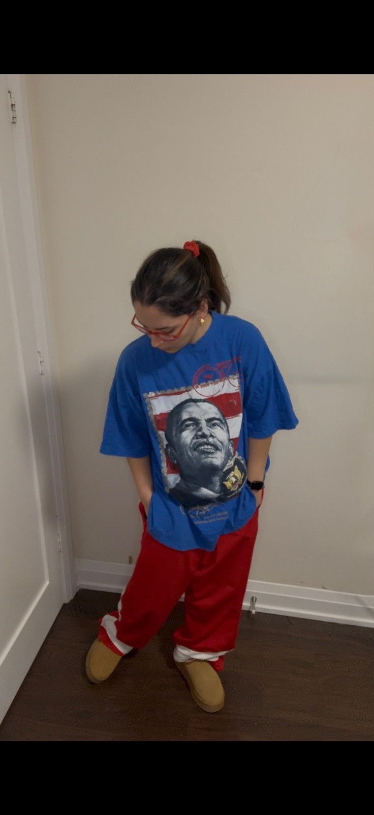 Other 2009 Barack Obama USA President Streetwear Baggy Graphic Tee Size US XXL / EU 58 / 5 - 1 Thumbnail