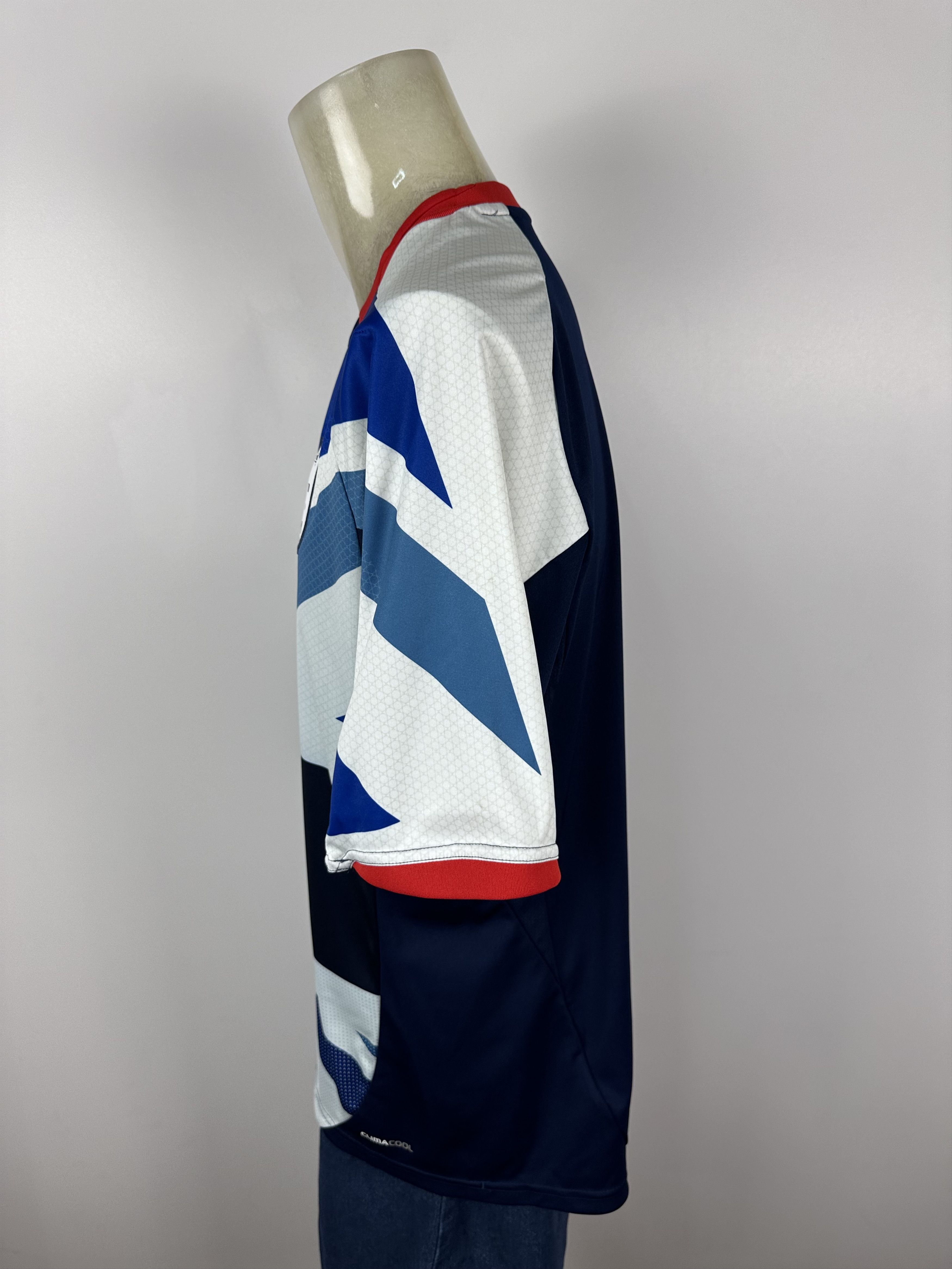 Adidas GREAT BRITAIN 2012 HOME FOOTBALL SHIRT SOCCER JERSEY ADIDAS Size US XL / EU 56 / 4 - 6 Thumbnail