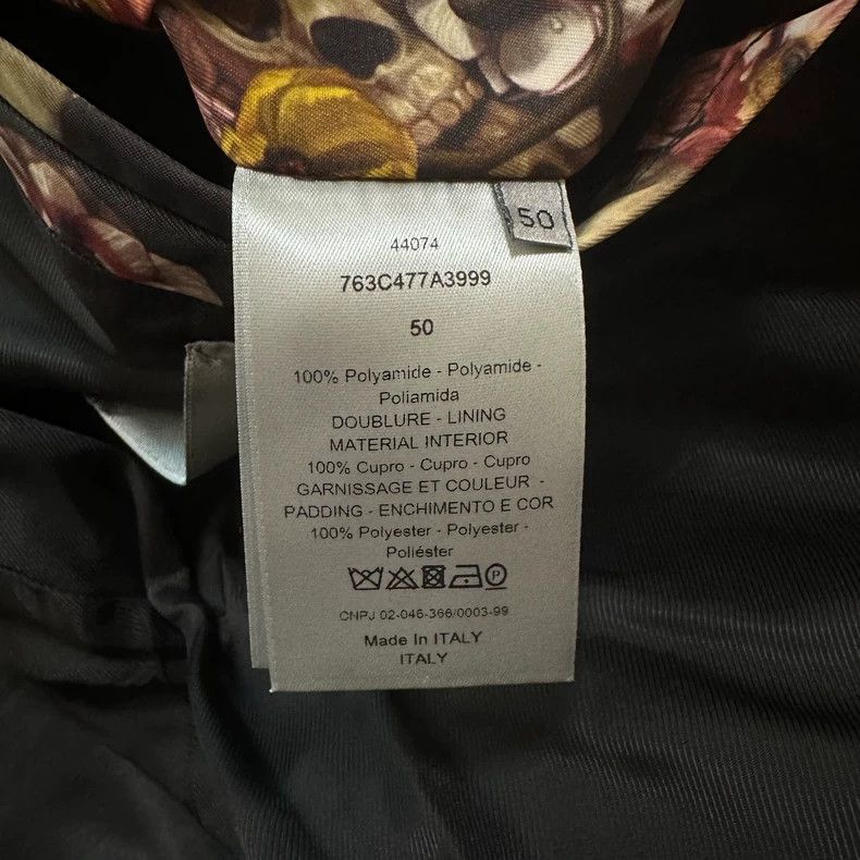 Dior Dior Skull Flower Jacket 2501-Nextarrow Size US M / EU 48-50 / 2 - 6 Thumbnail