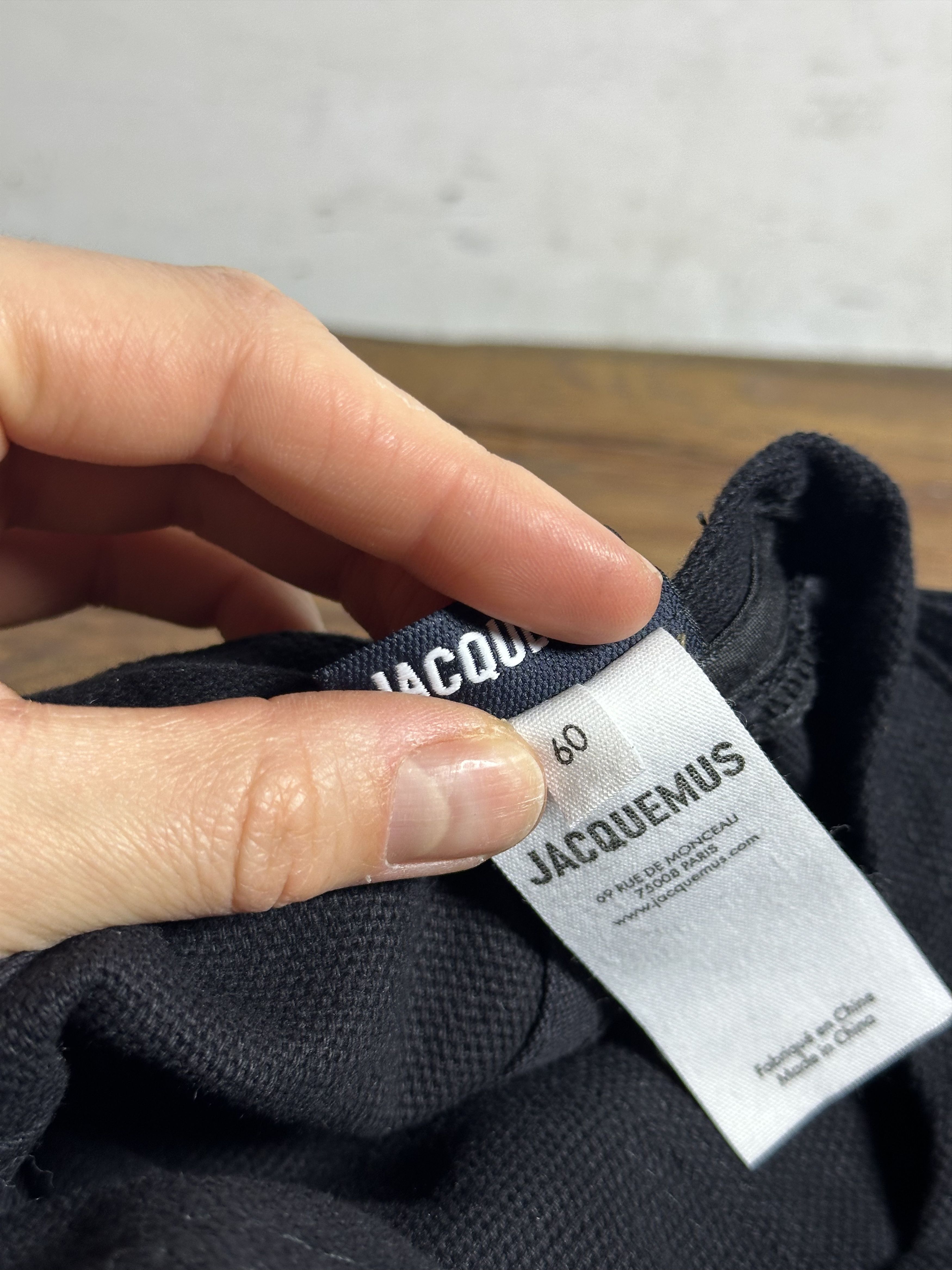 Jacquemus Jacquemus La Casquette Canvas Black Cap Size ONE SIZE - 10 Thumbnail