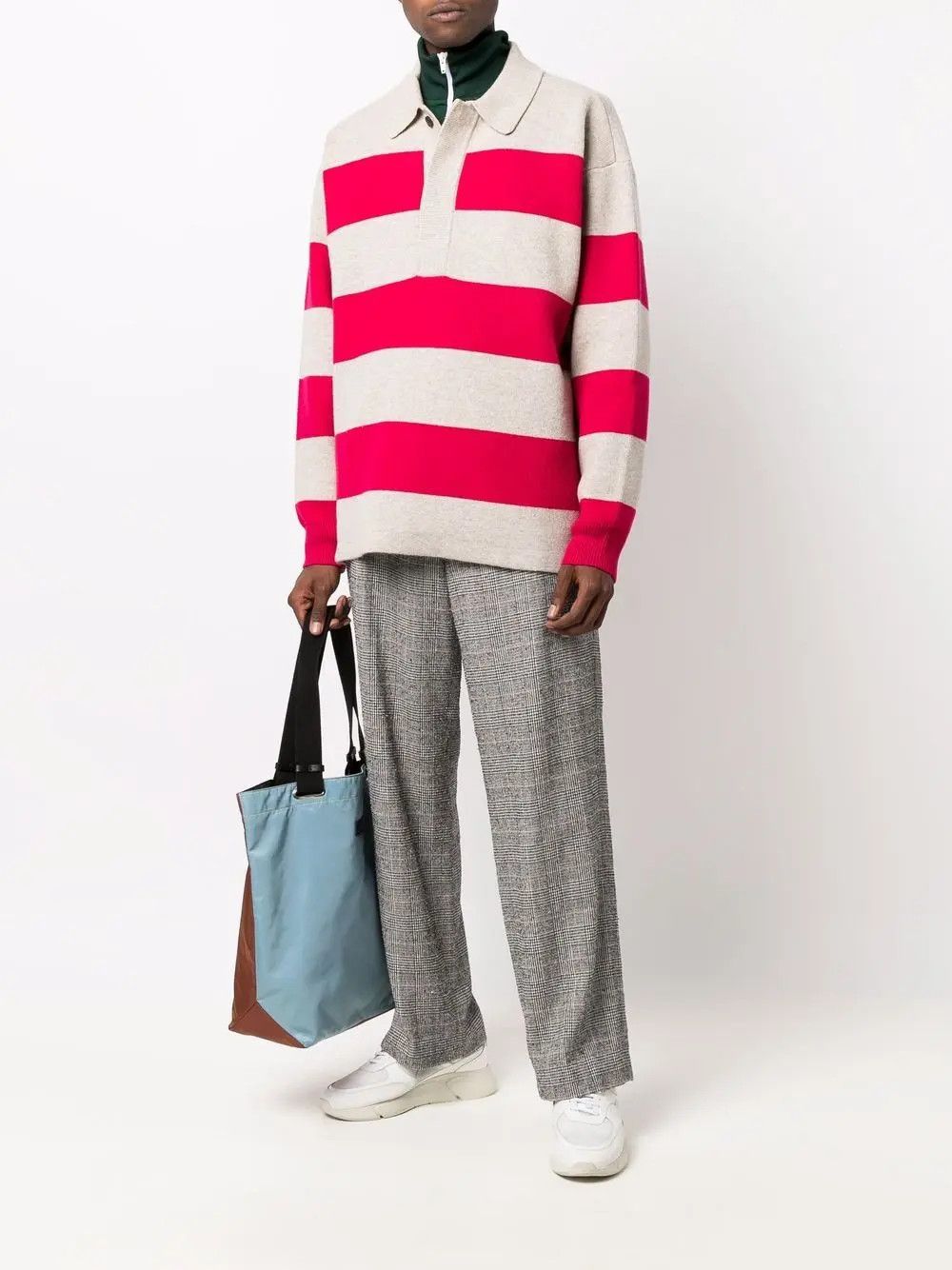 Isabel Marant Isabel Marant Stripe Polo Sweater Size US L / EU 52-54 / 3 - 9 Thumbnail