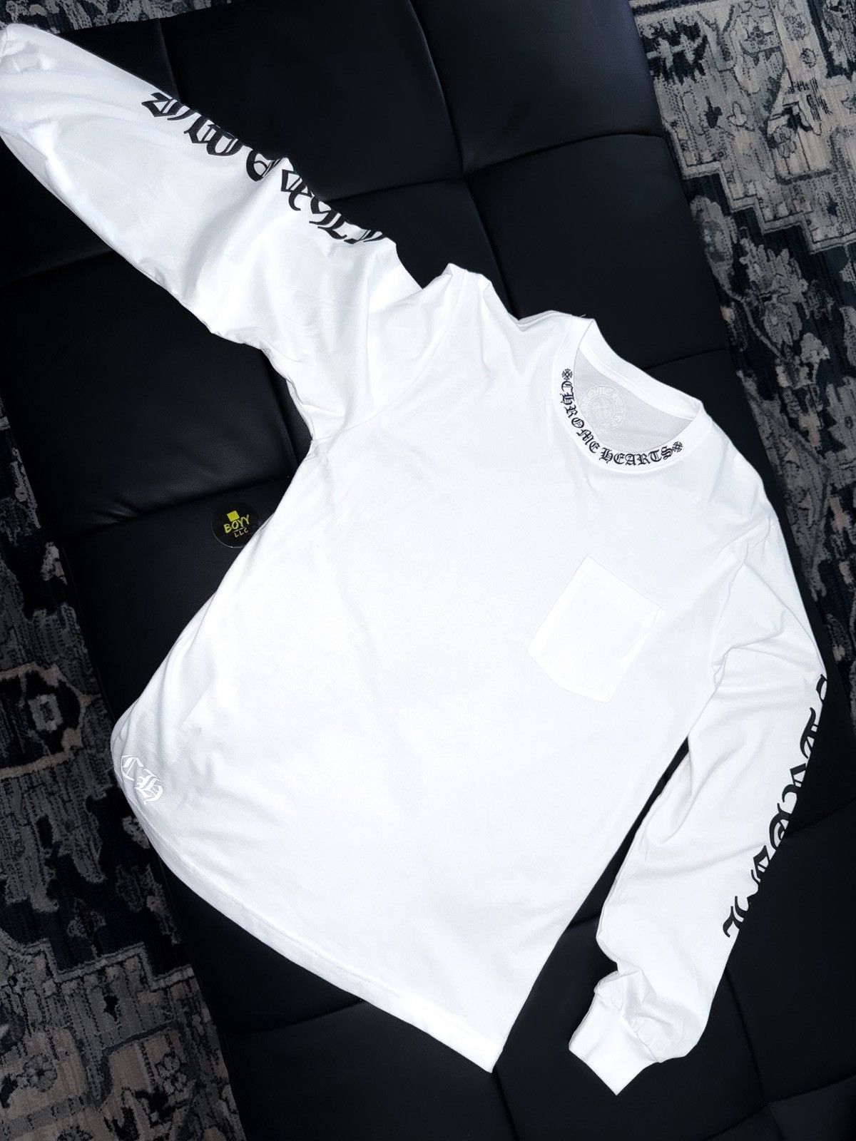 Chrome Hearts Chrome hearts logo long sleeve shirt Size US M / EU 48-50 / 2 - 1 Thumbnail